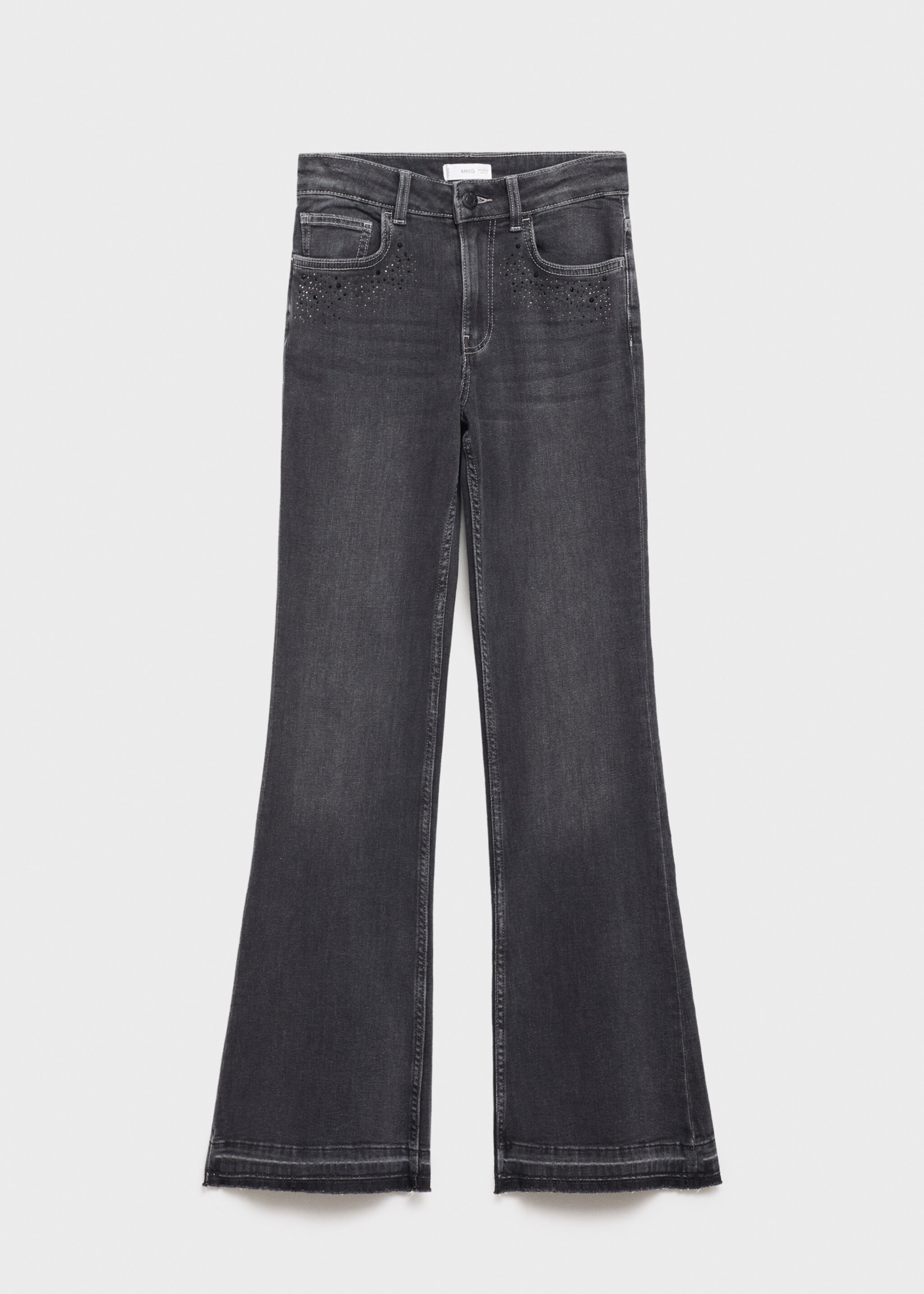 Jean flare strass - Article sans modèle