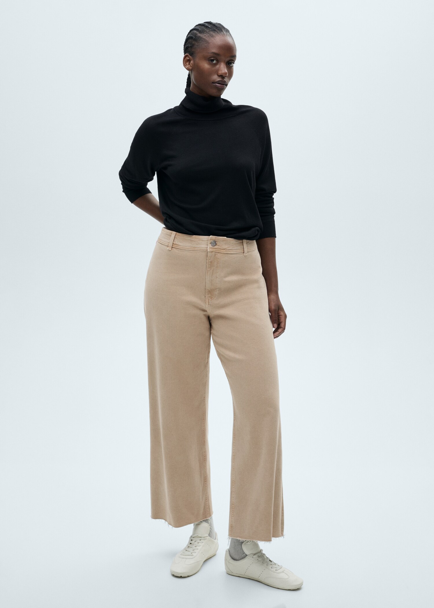 Culotte-Jeans mit hohem Bund Catherin - Detail des Artikels 3