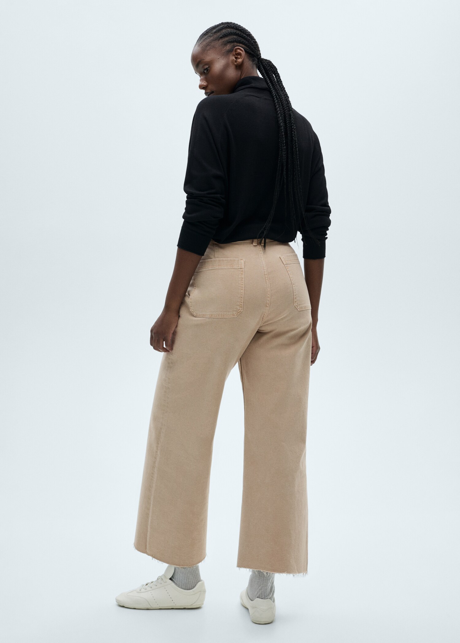 Culotte-Jeans mit hohem Bund Catherin - Detail des Artikels 4