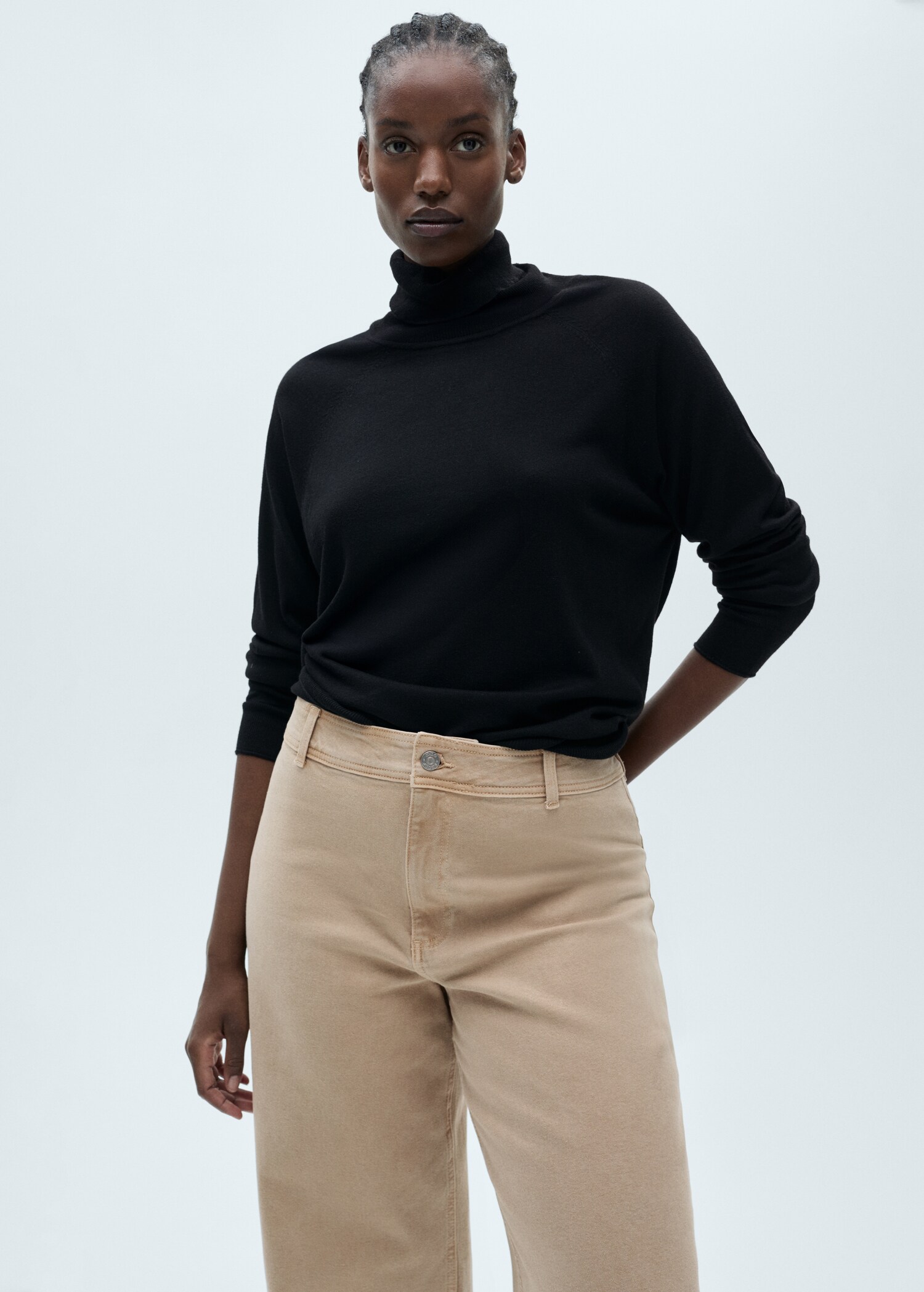 Culotte-Jeans mit hohem Bund Catherin - Detail des Artikels 5