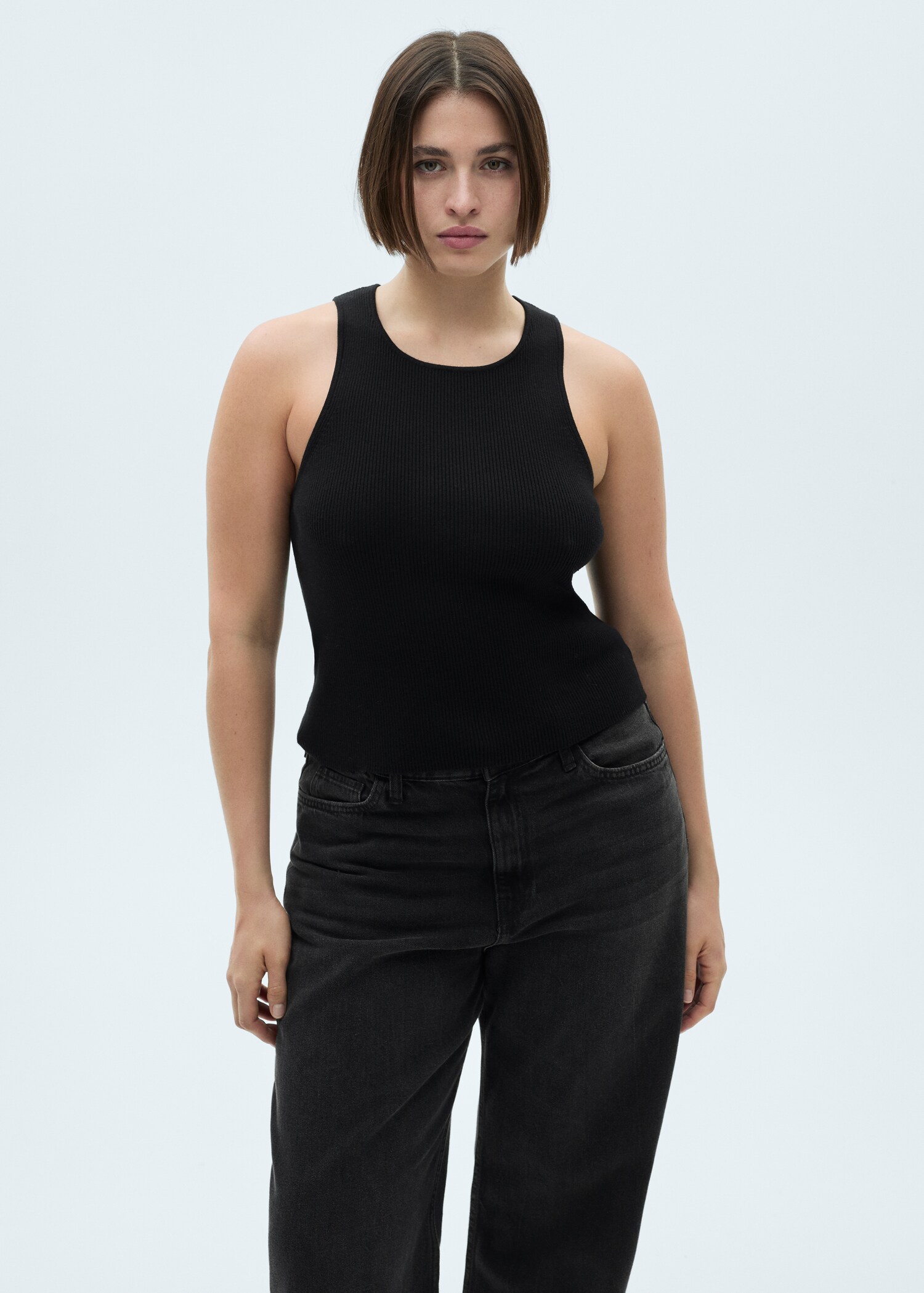 Fiona orta belli flare jean pantolon - Ürün detayı 5