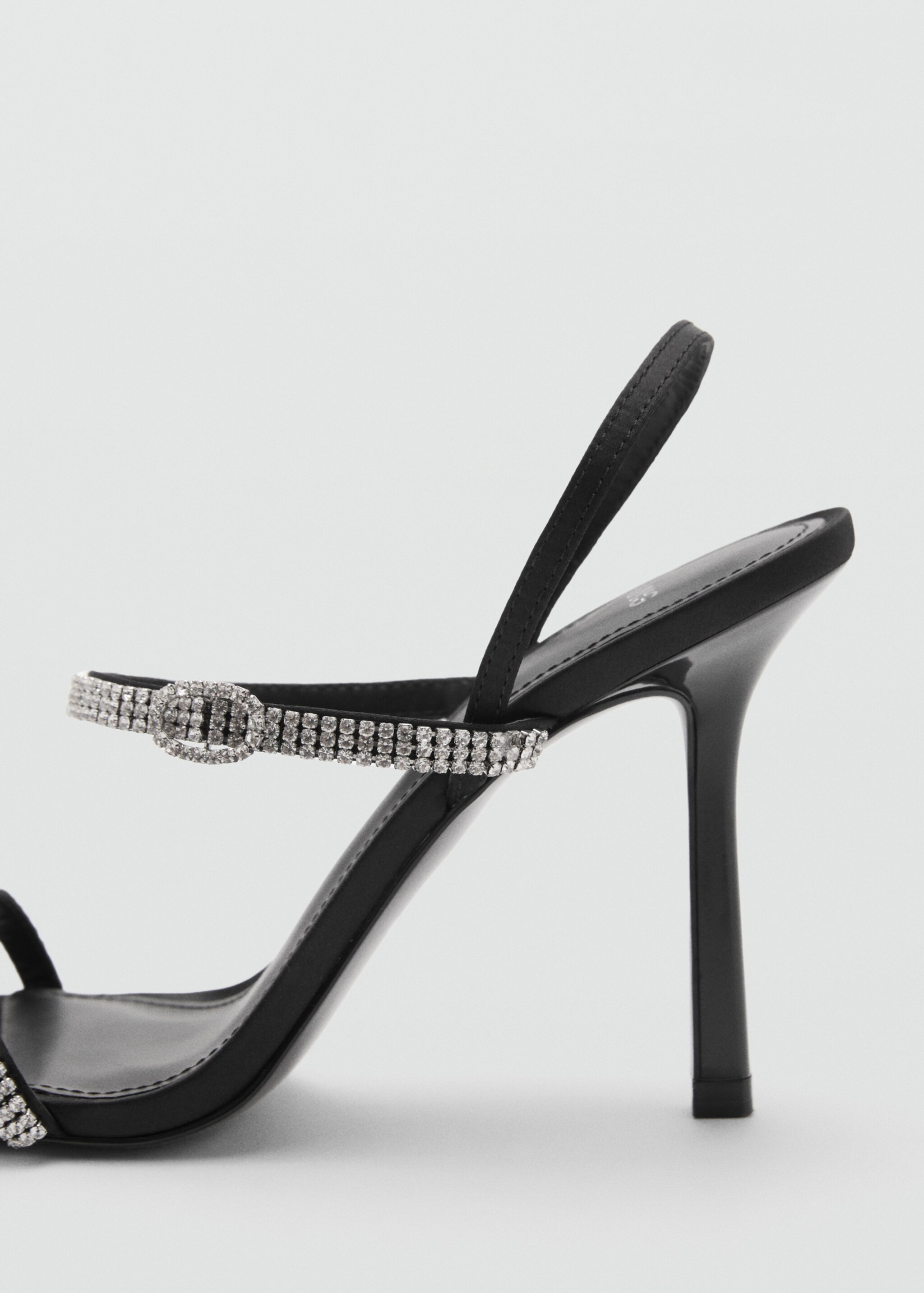 Sandalia tacón tira strass - Detalle del artículo 1