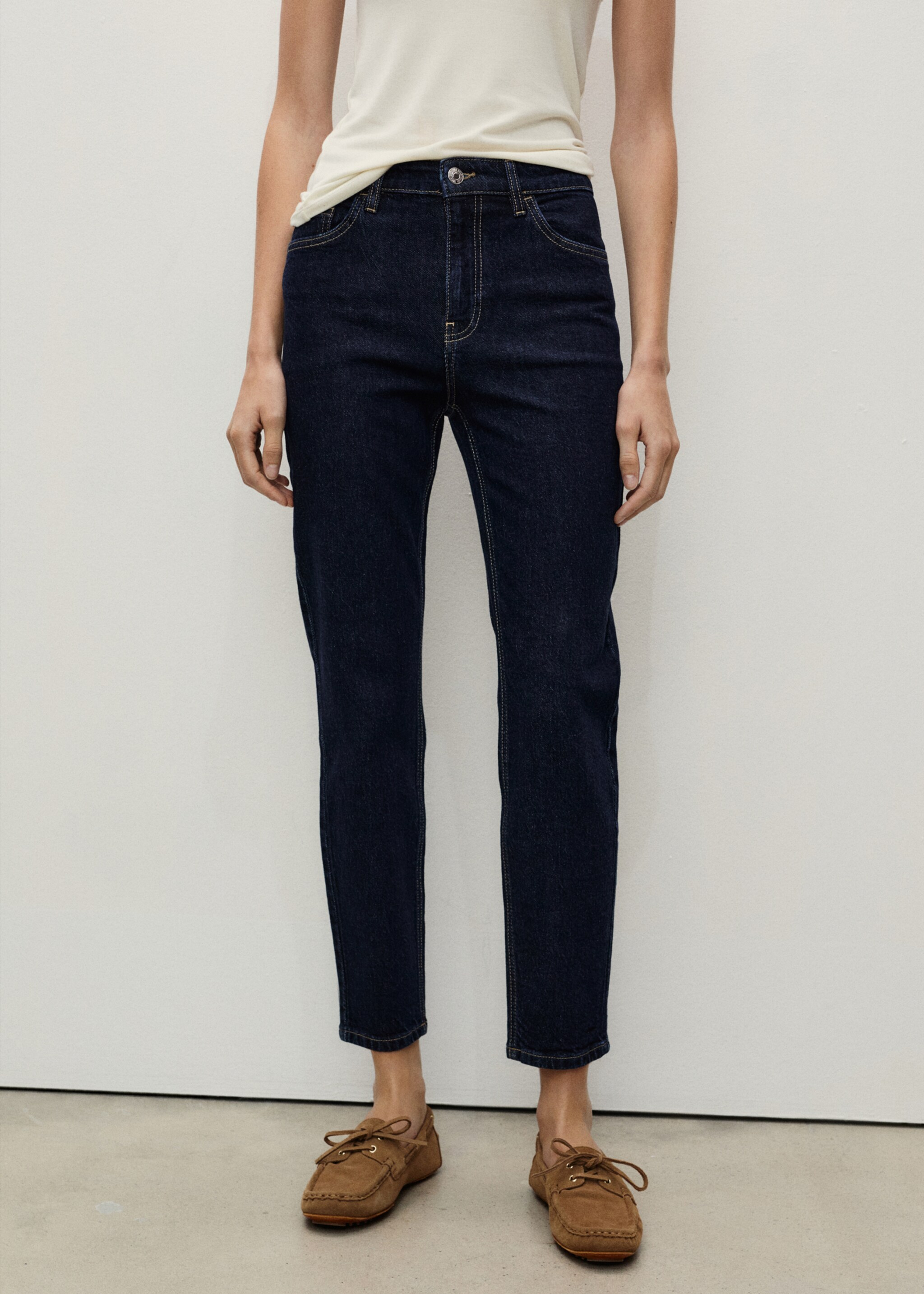 Newmom comfort high-rise jeans - Medium plane