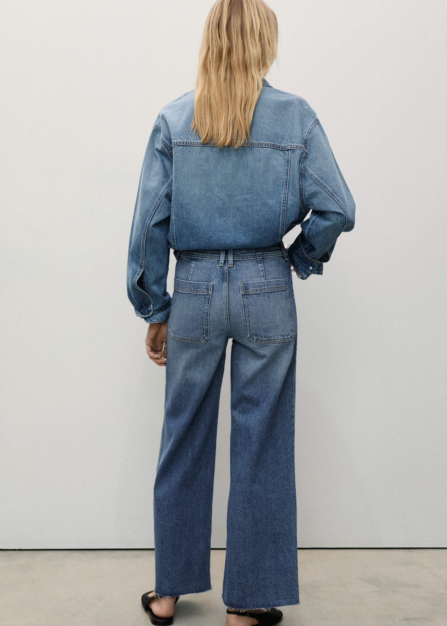 Catherin culotte high-rise jeans - Reverse of the article