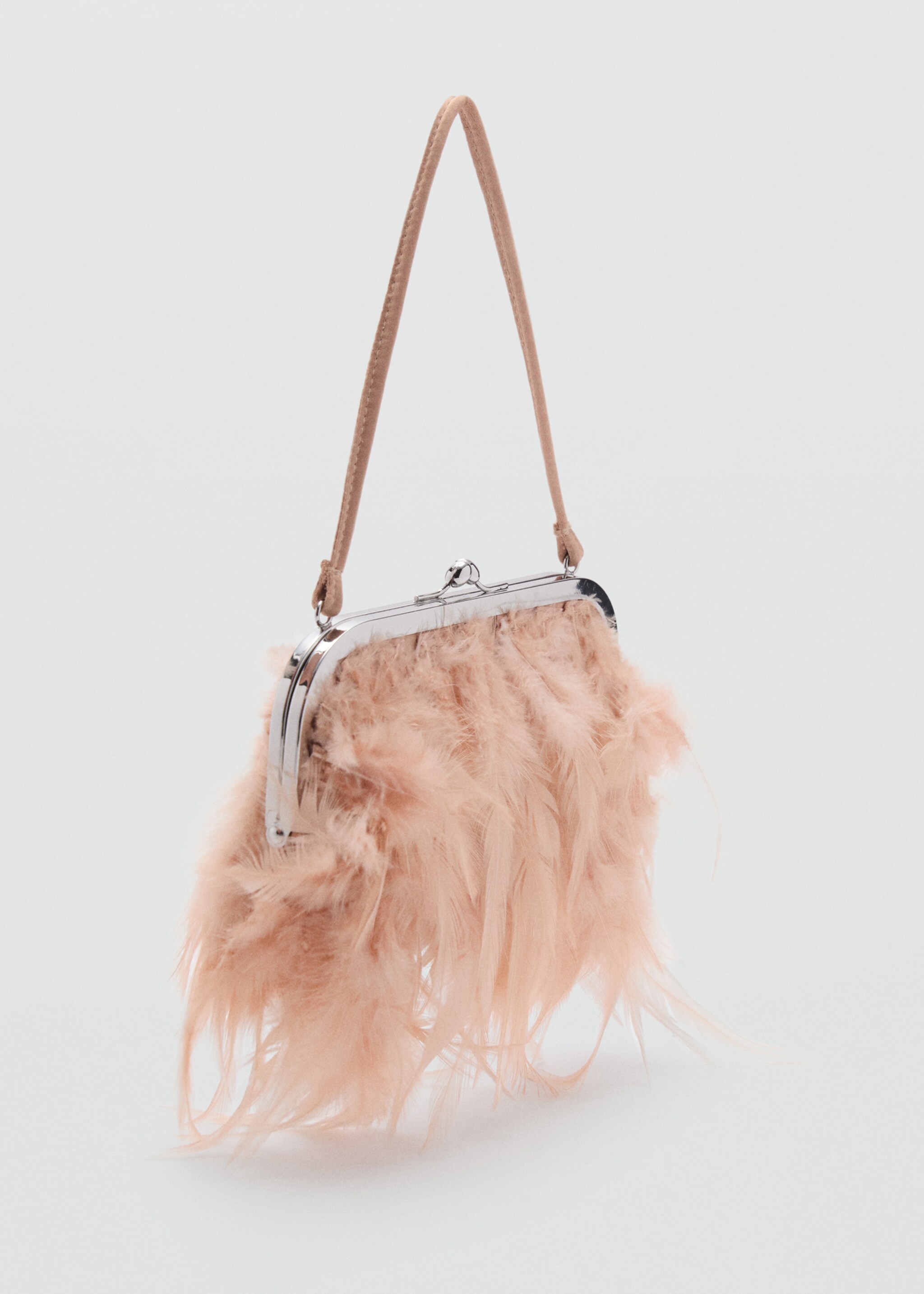 Short-handle feather bag - Medium plane