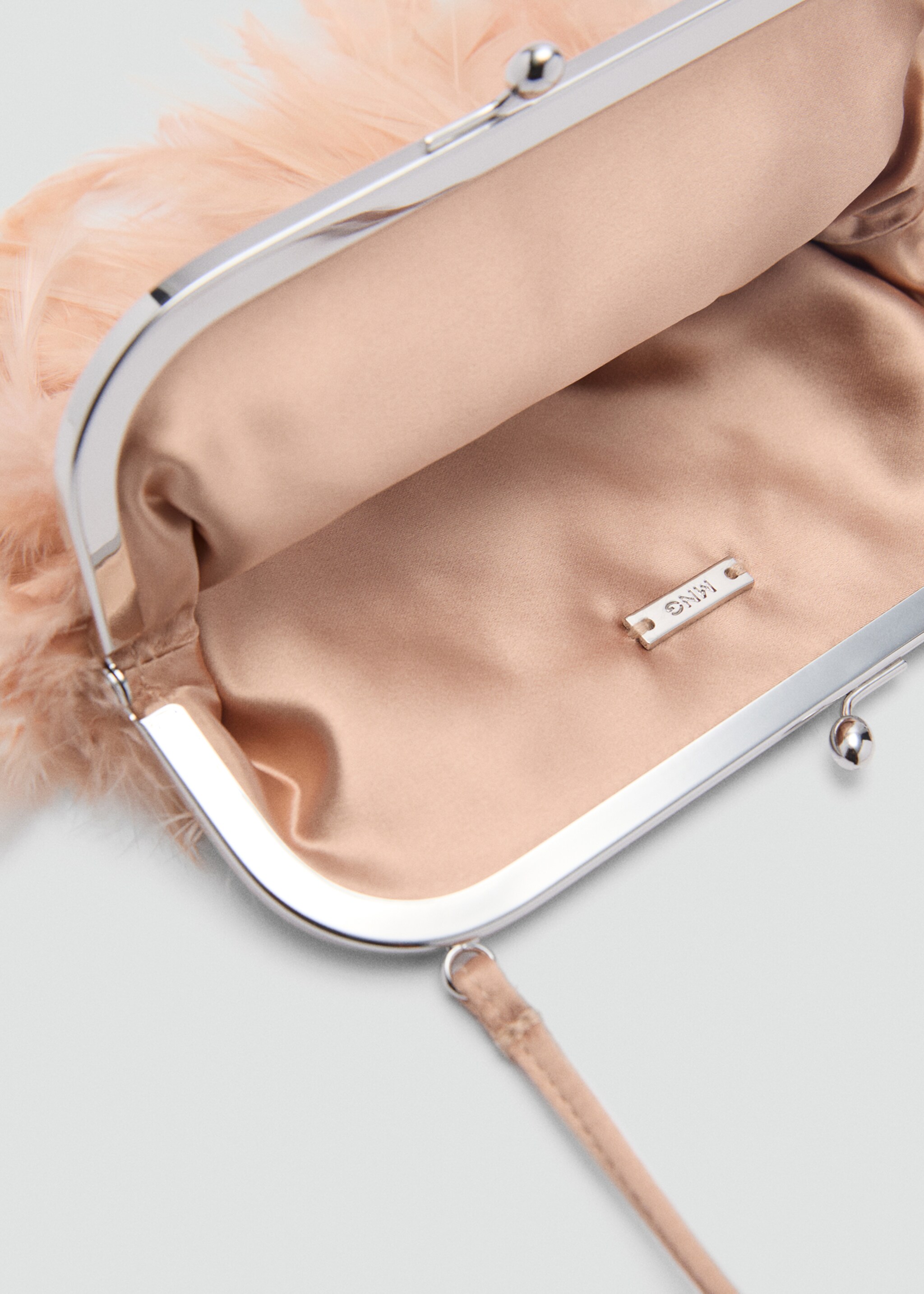 Short-handle feather bag - Details of the article 1