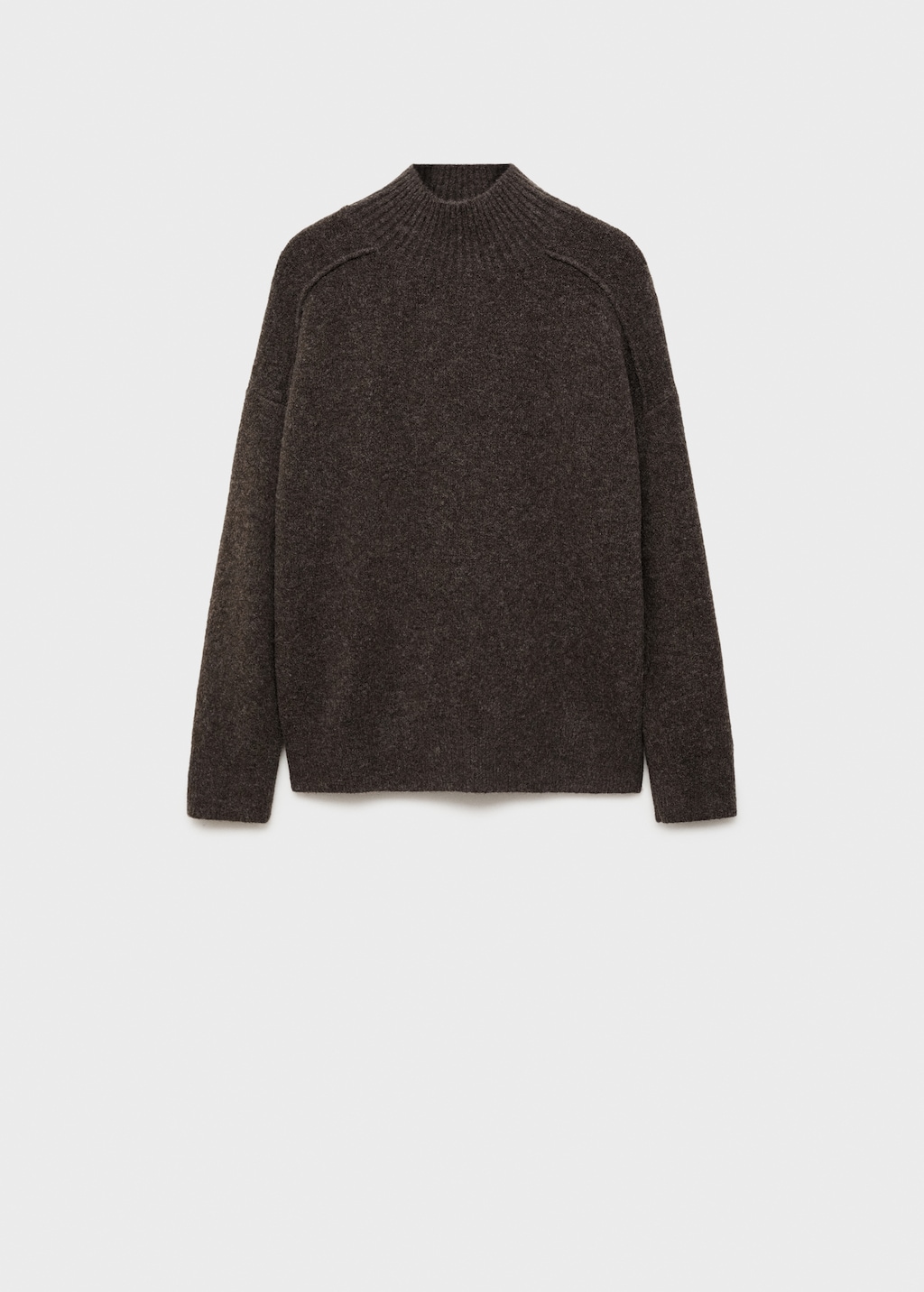 Perkins-neck sweater with seams - Women | MANGO USA Perkins-neck sweater with seams - Women | MANGO USA