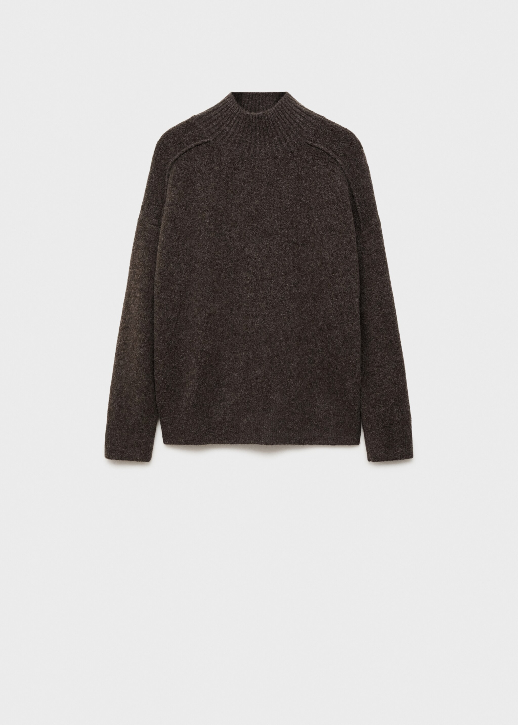 Pull-over coutures col montant - Article sans modèle