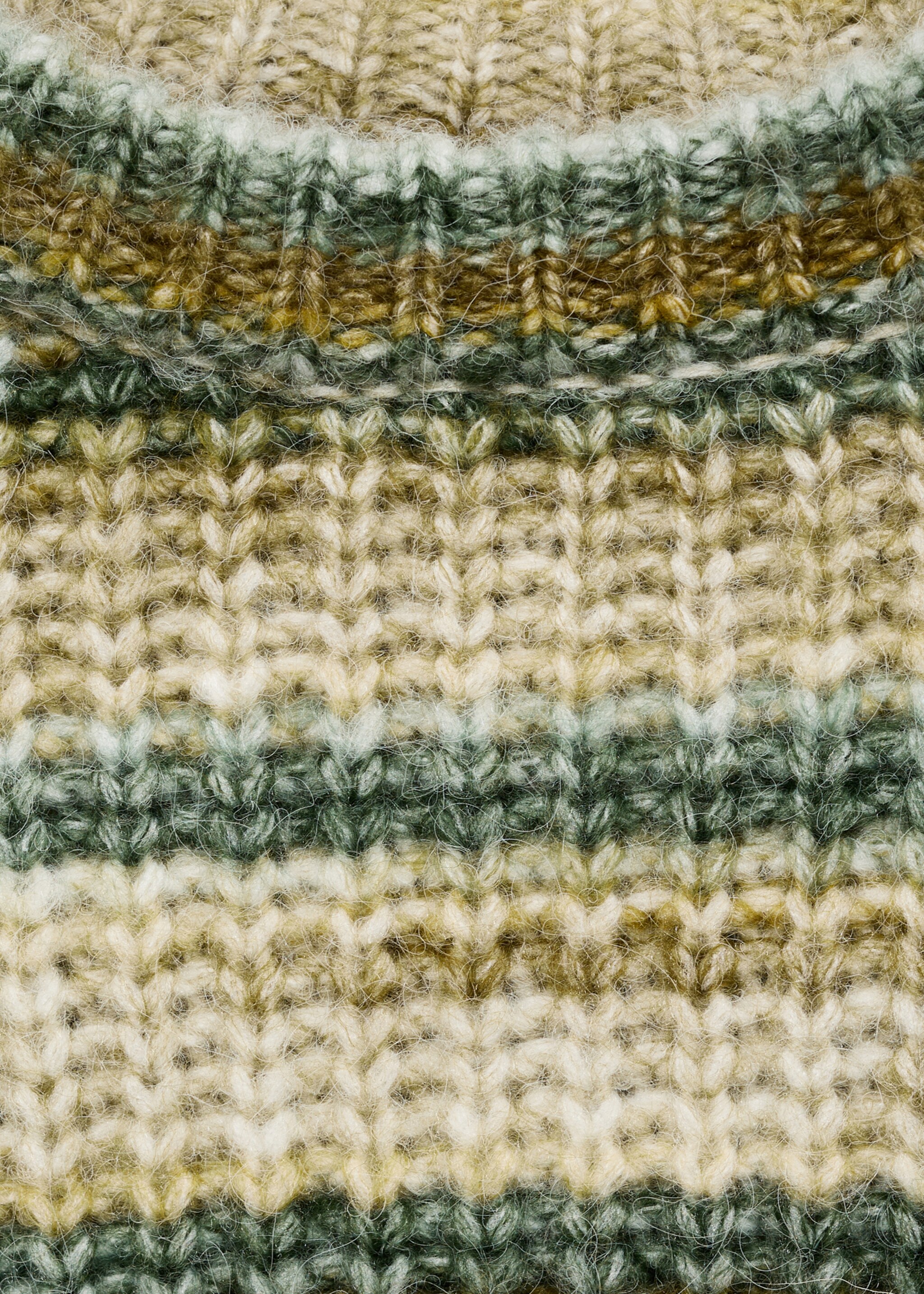 Round-neck striped sweater - Details of the article 8