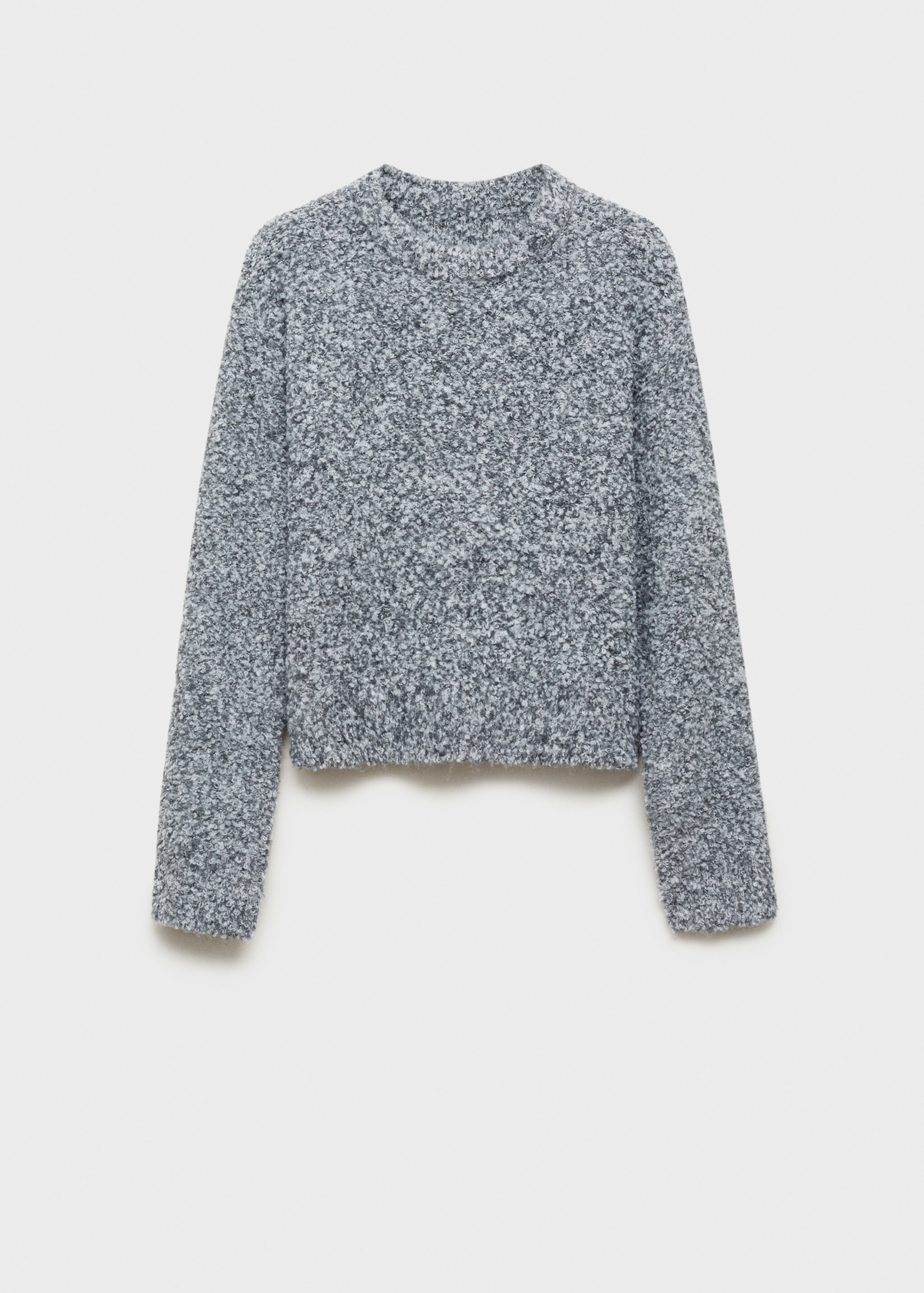 Jersey bouclé cuello redondo - Artículo sin modelo