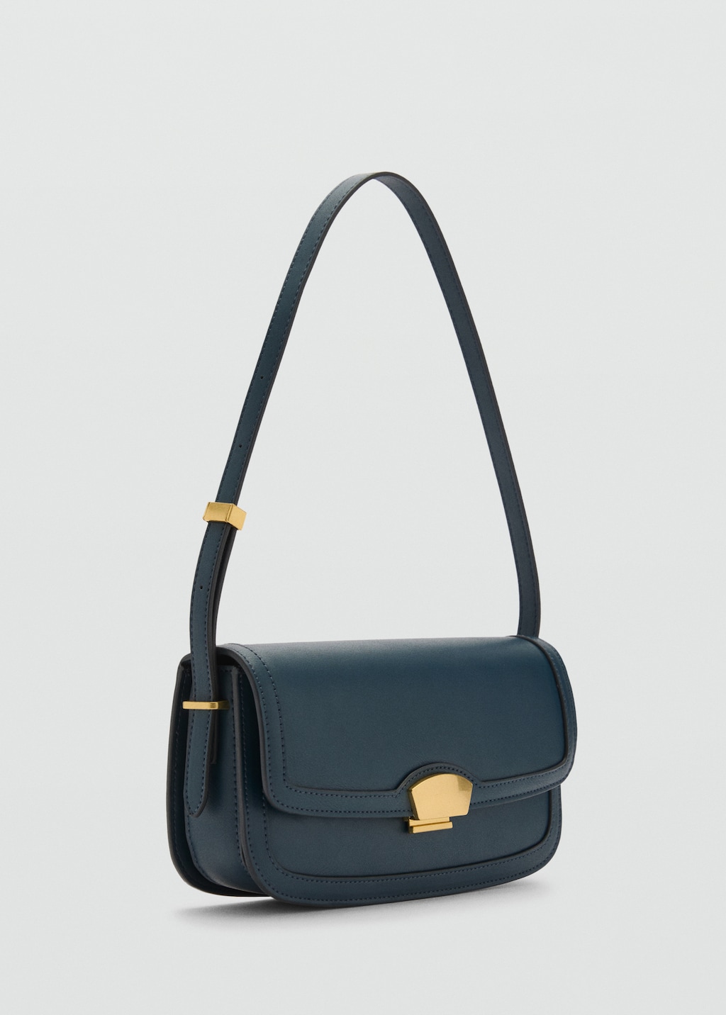 Shoulder bag with metal closure Women MANGO Finland