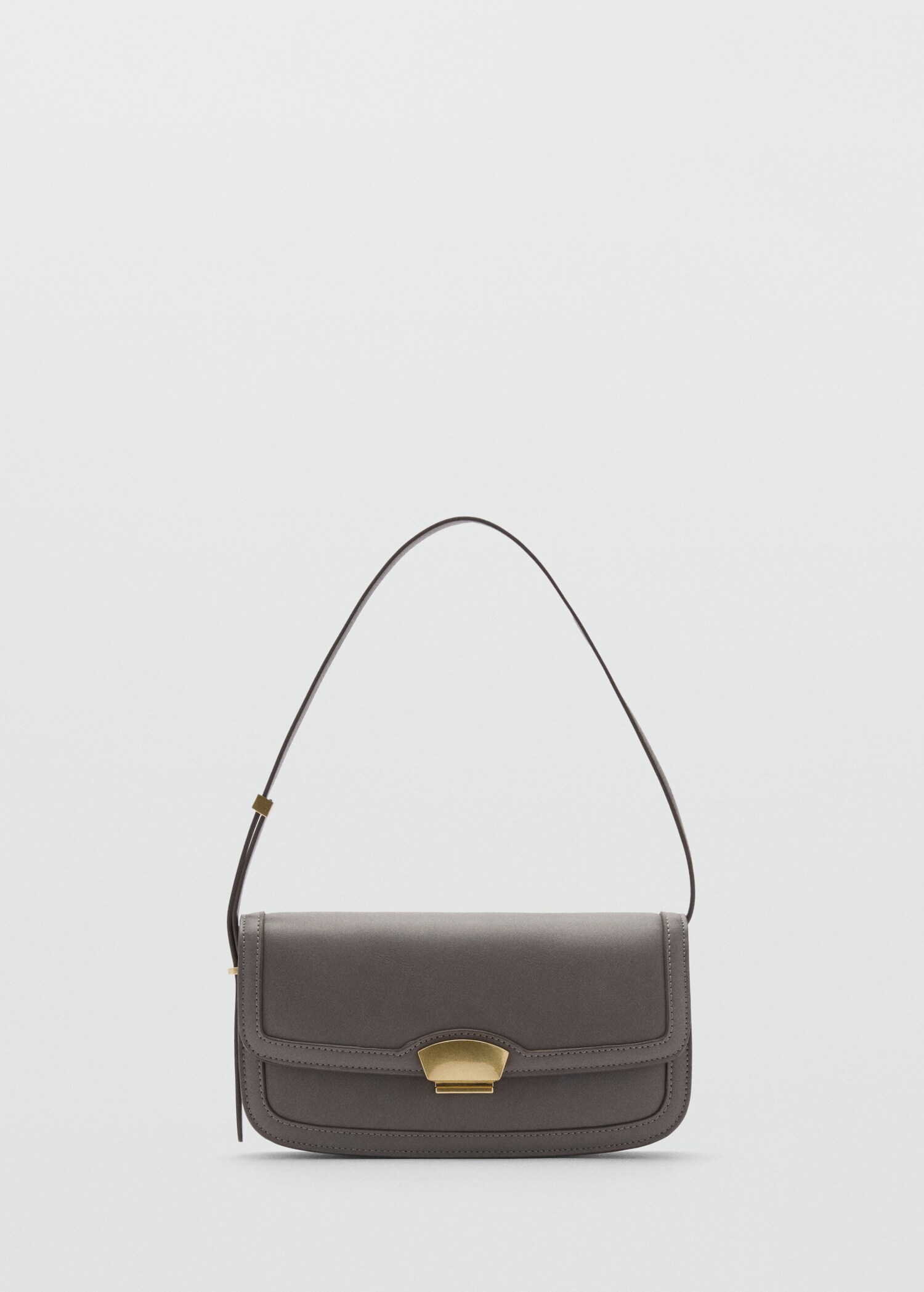 Shoulder bag with metal closure - Article without model