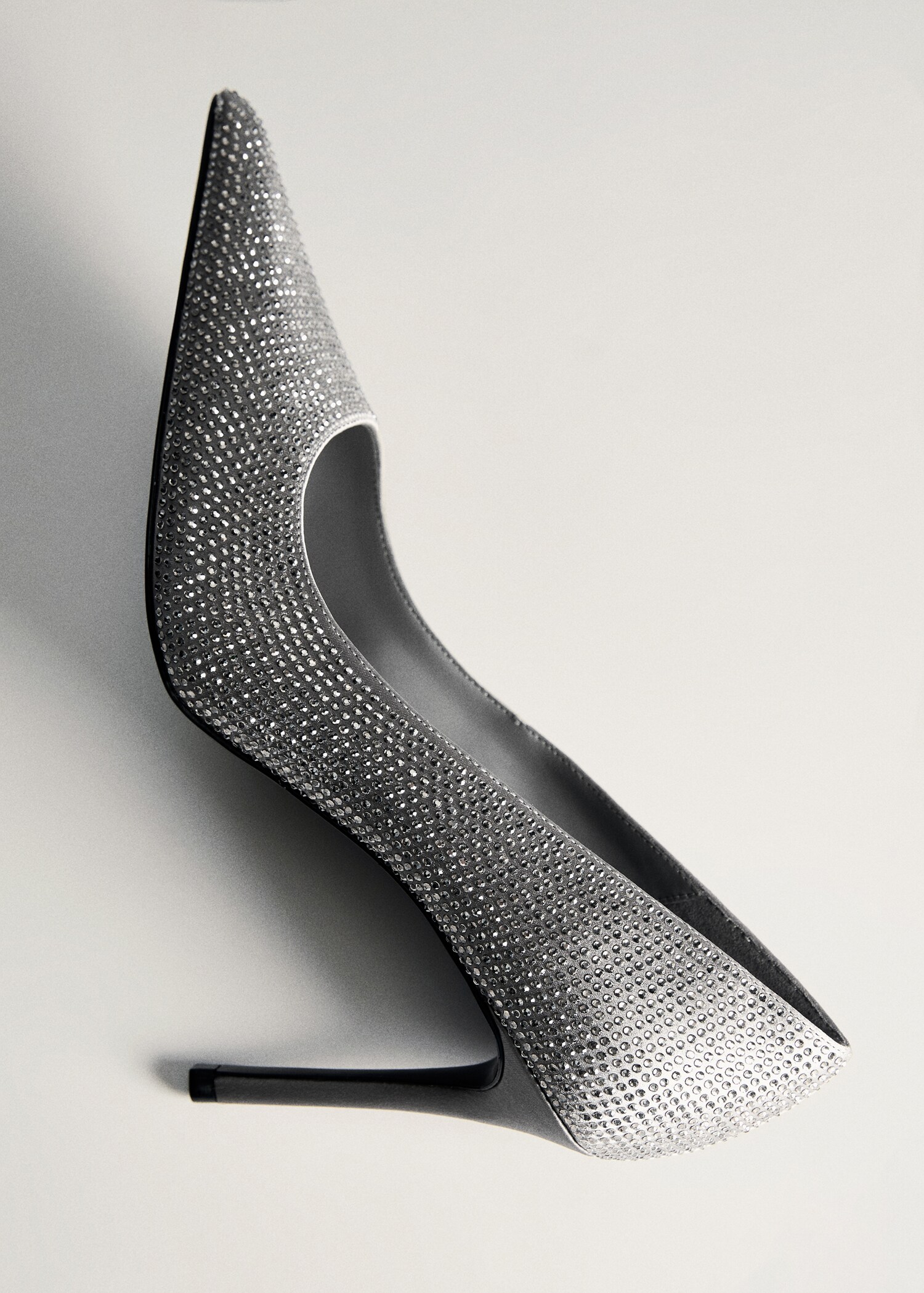 Rhinestone heel shoes - Details of the article 5