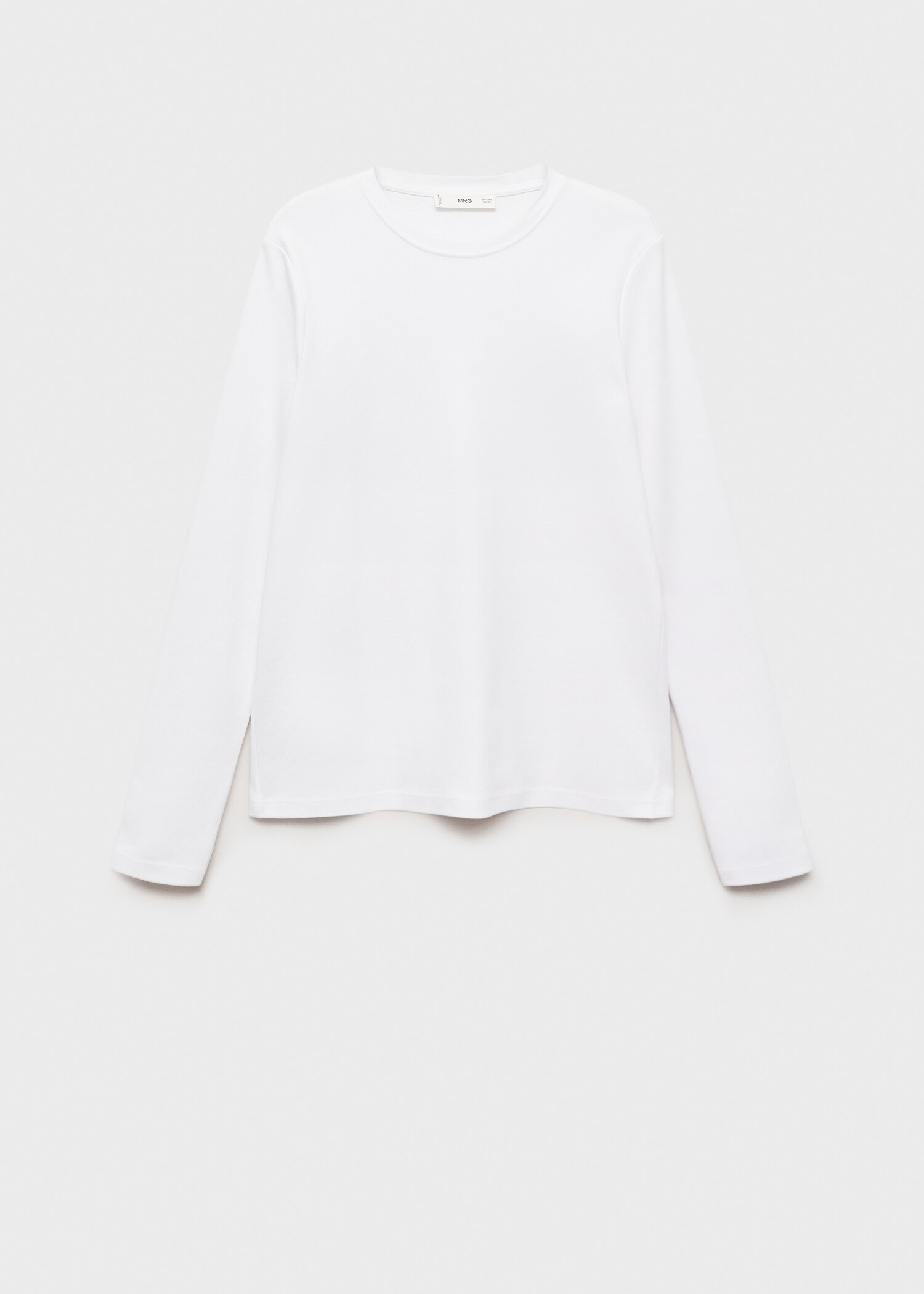 T-shirt fin col rond - Article sans modèle