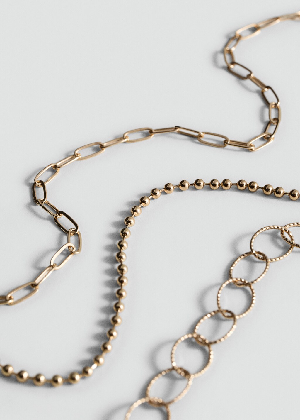 Combined chain necklace - Teen | MANGO Pakistan
