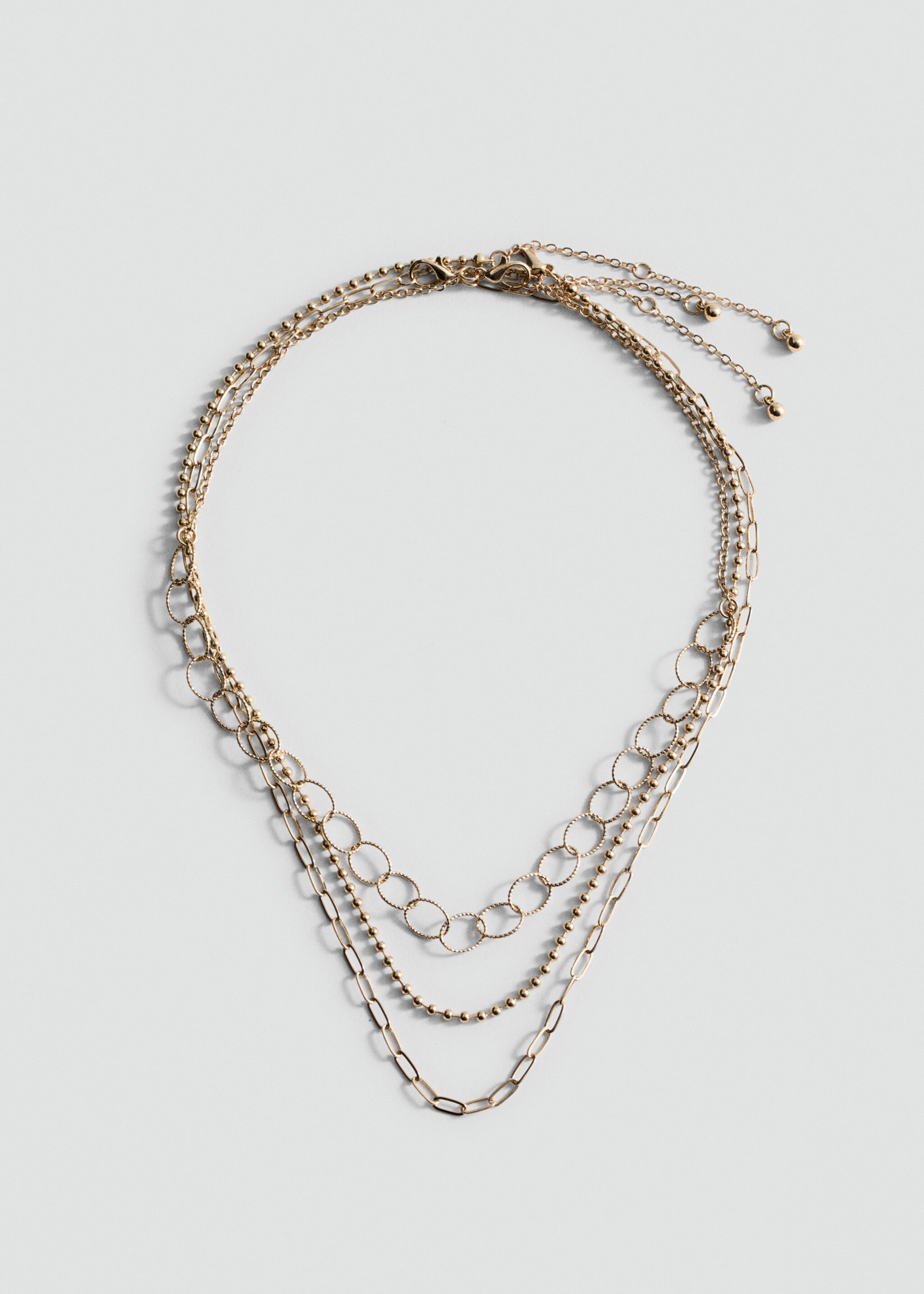 Combined chain necklace - Article without model