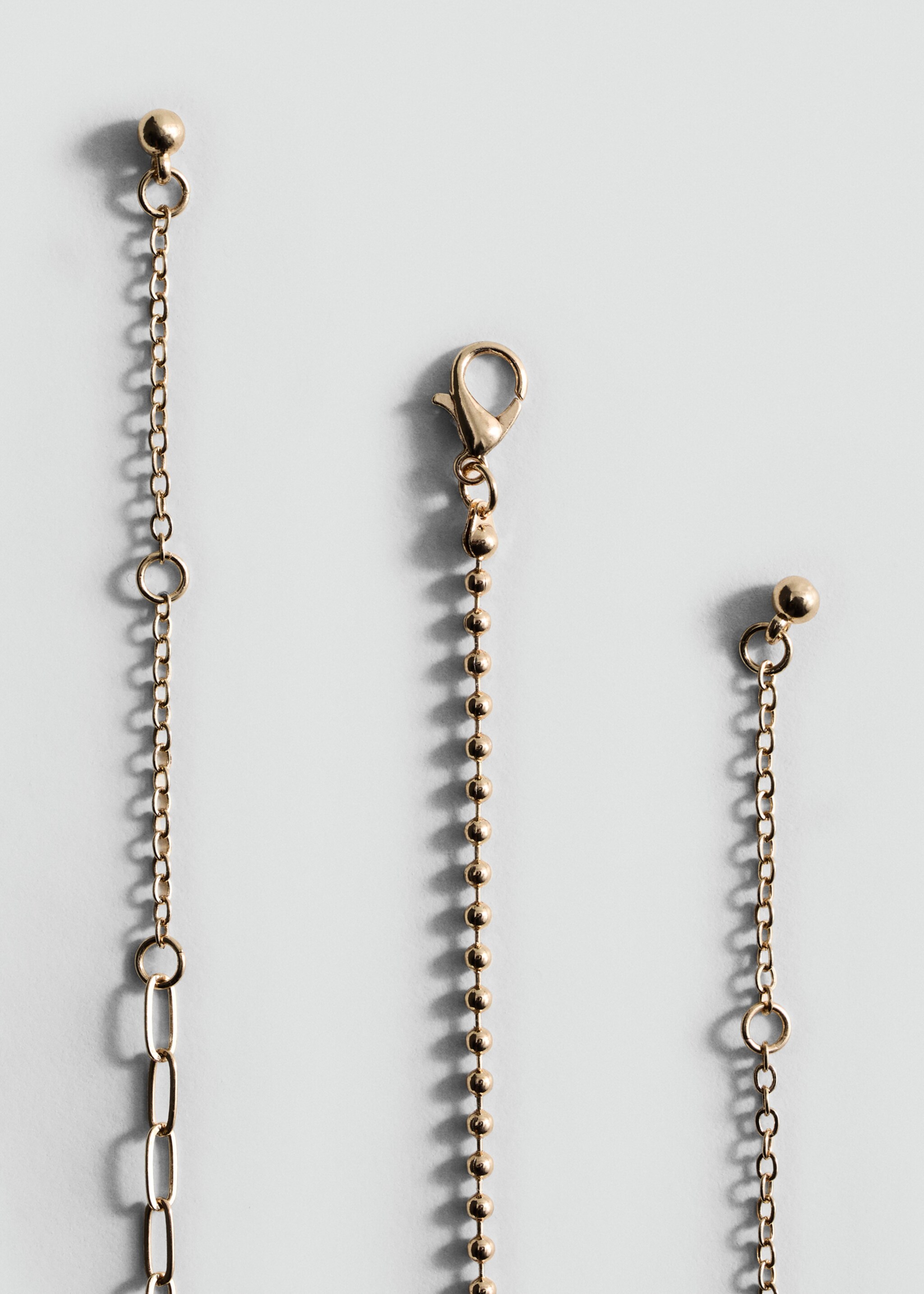 Combined chain necklace - Details of the article 1