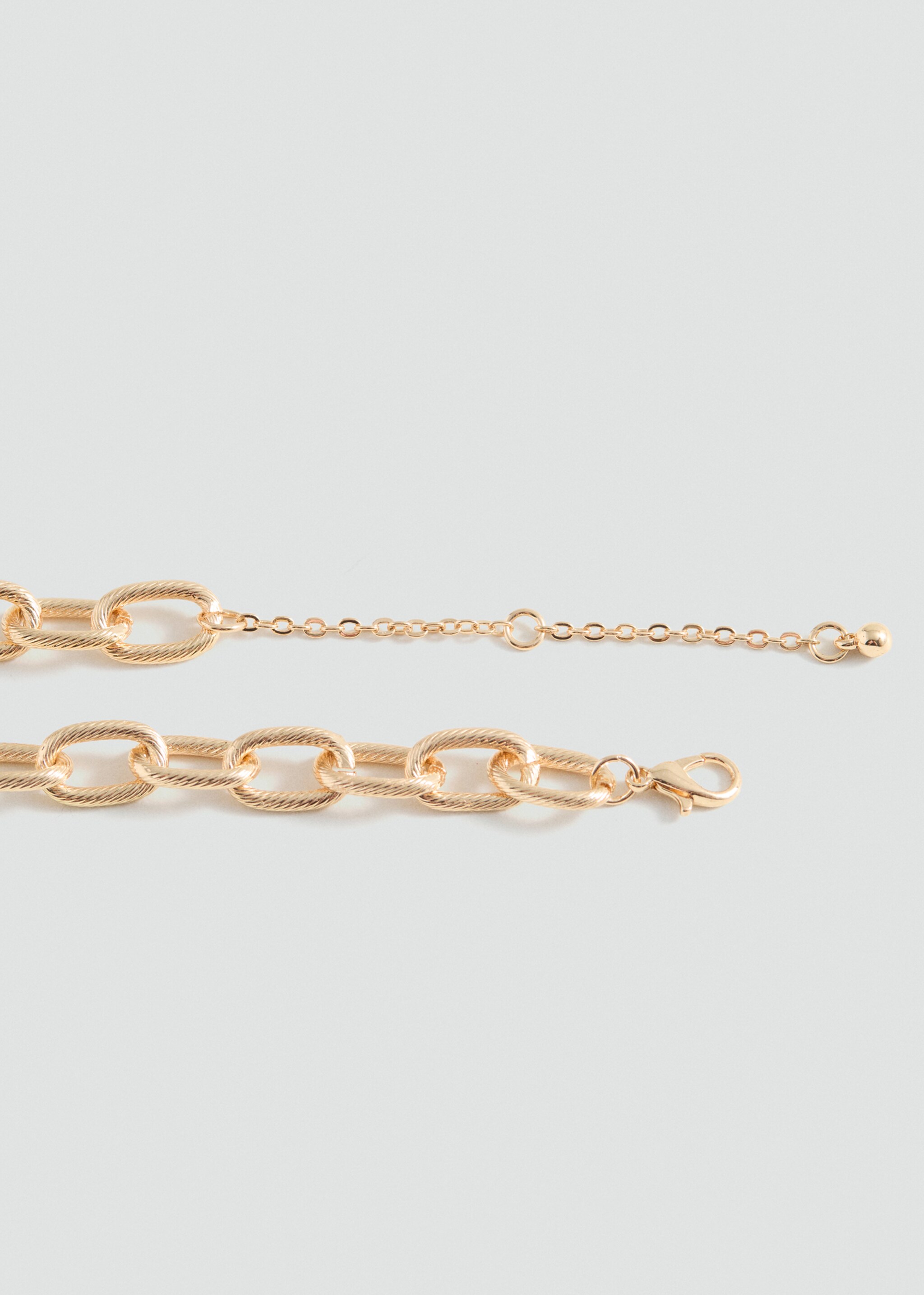 Interwoven chain necklace - Details of the article 1