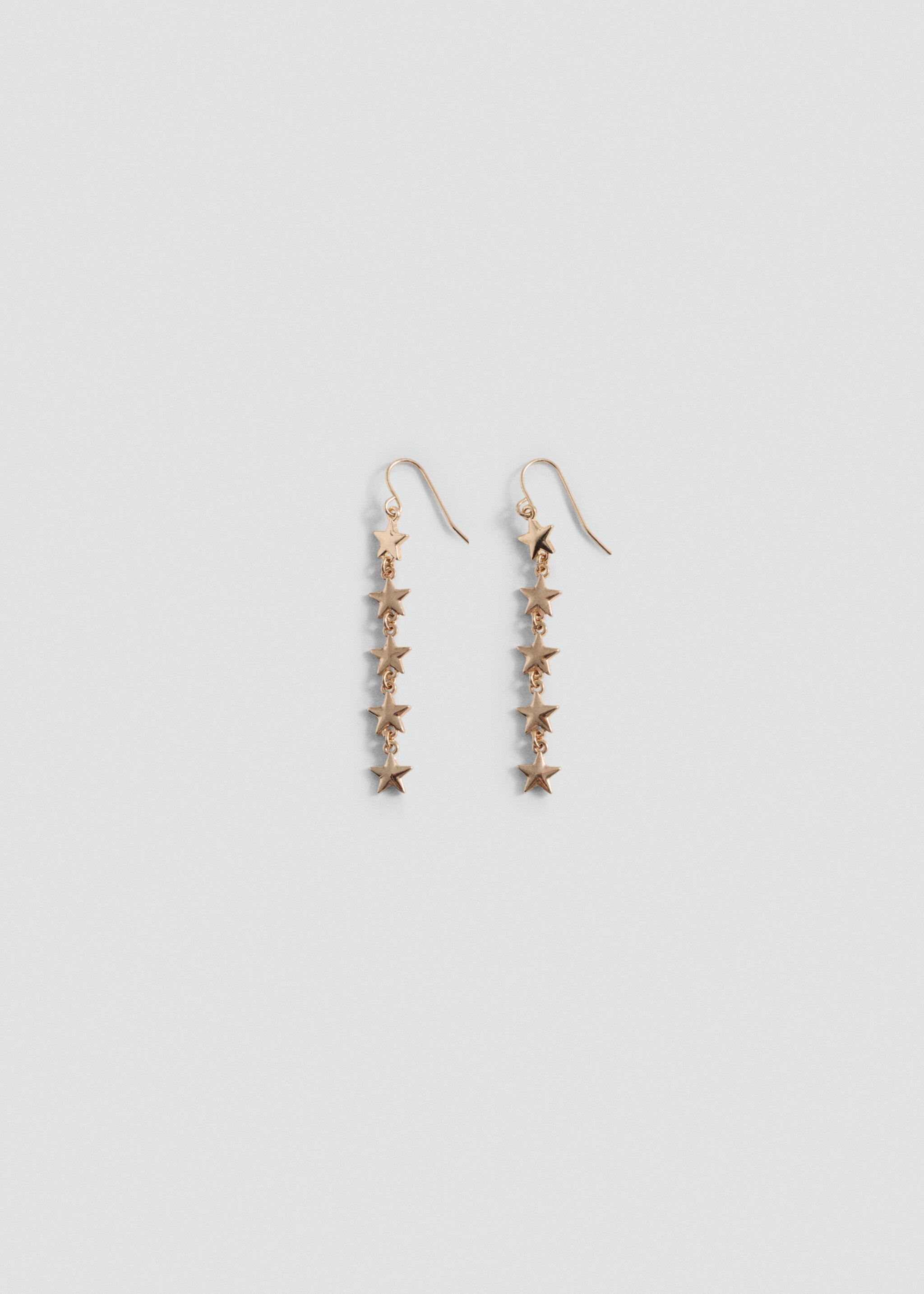 Long star earrings - Article without model