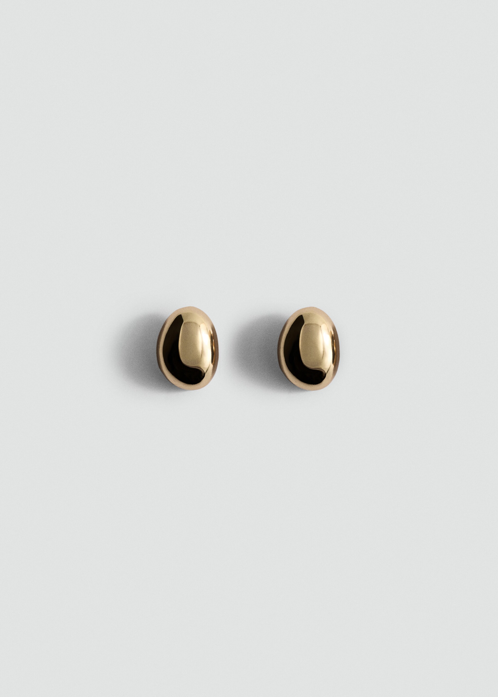 Round volume earrings - Article without model