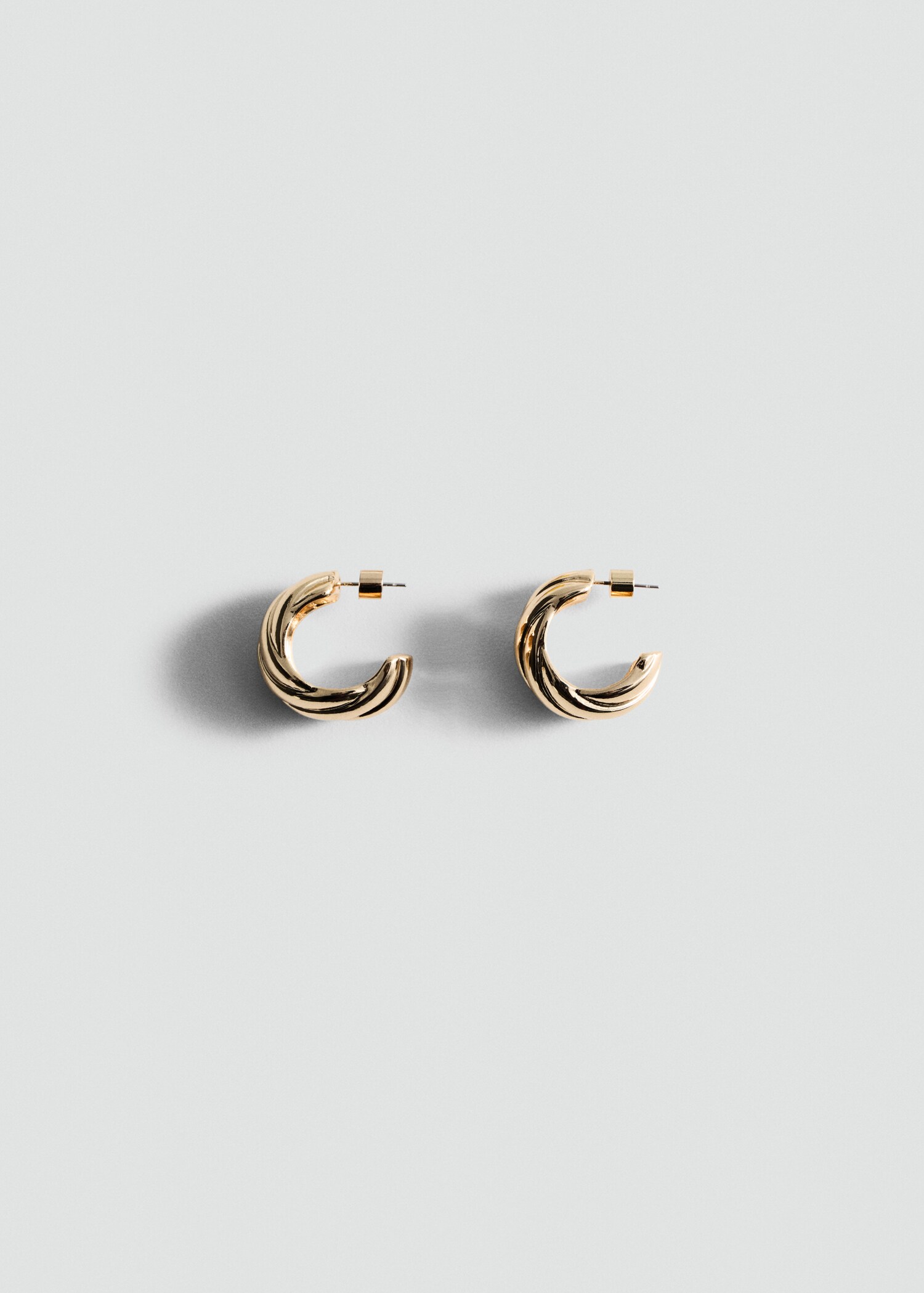 Pendientes aros entrelazados - Artículo sin modelo