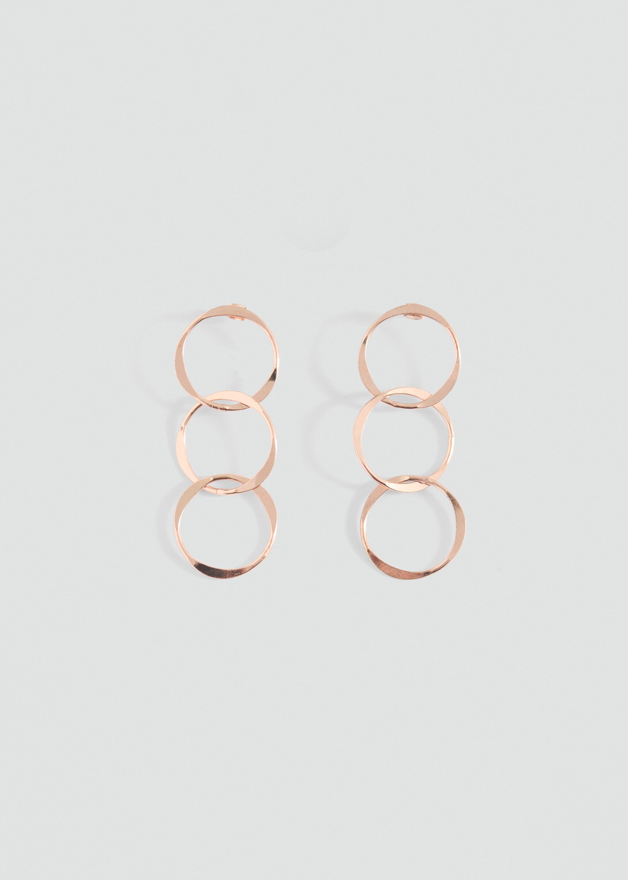 Intertwined hoop earrings - Article without model