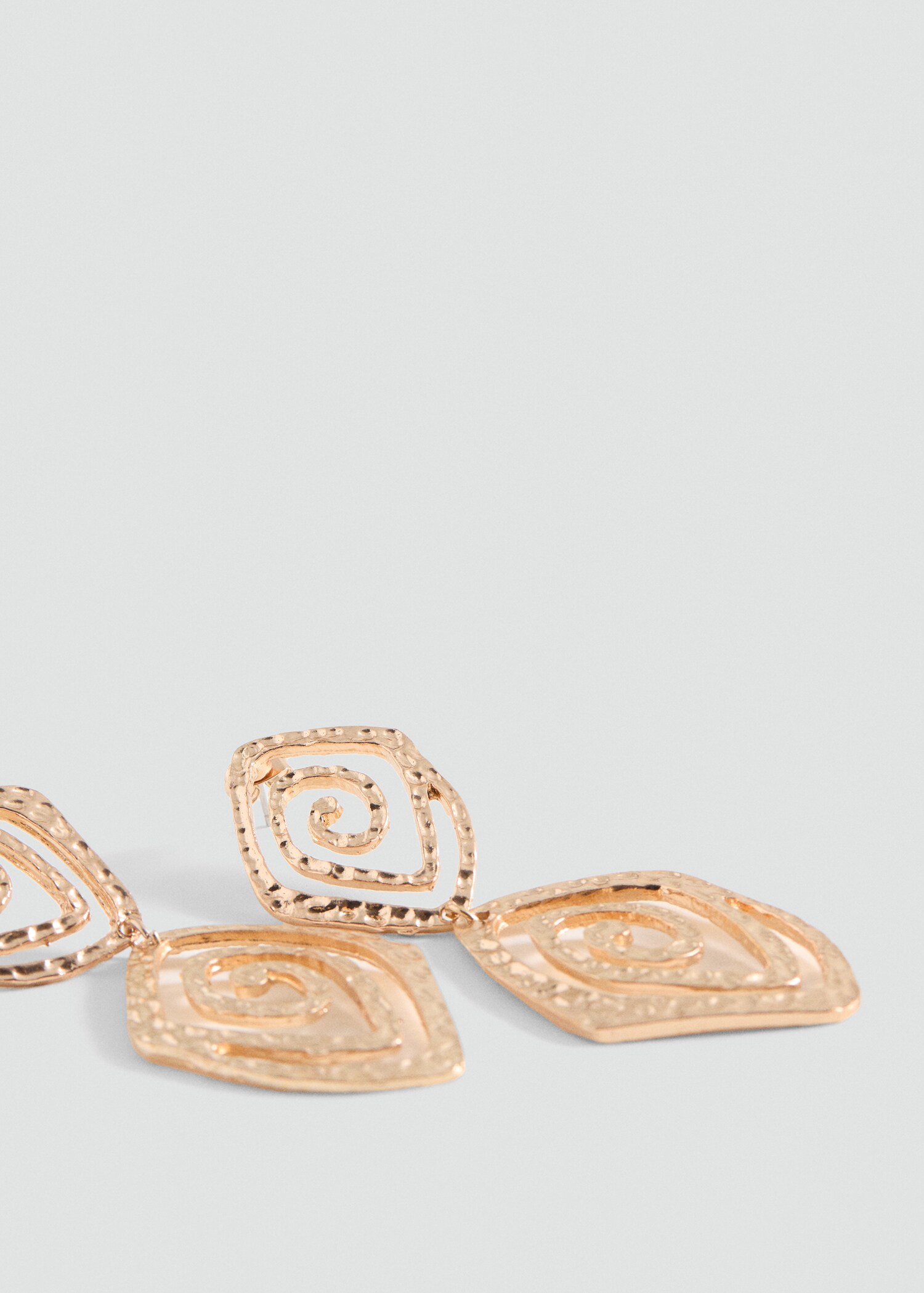 Pendientes colgantes - Plano medio