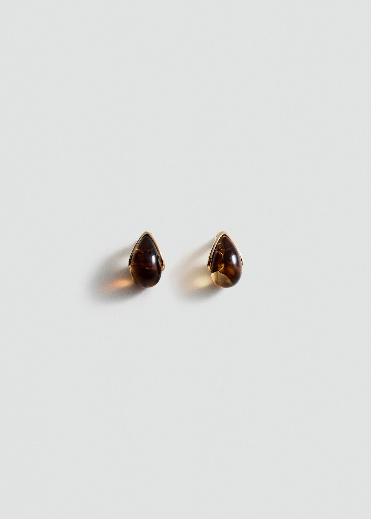 Pendientes gota resina - Artículo sin modelo