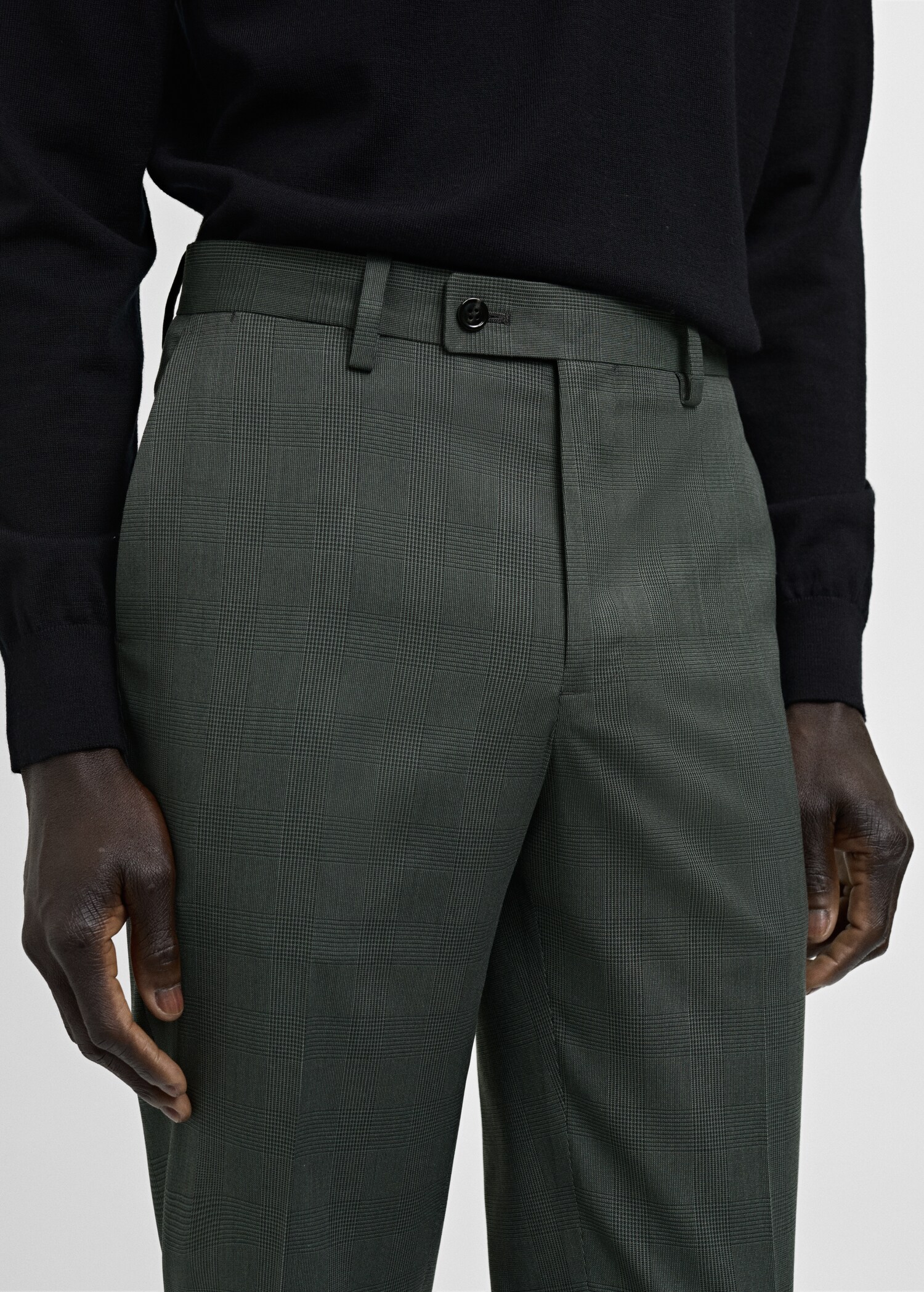 Pantalón traje Milán cuadro Gales - Detalle del artículo 1