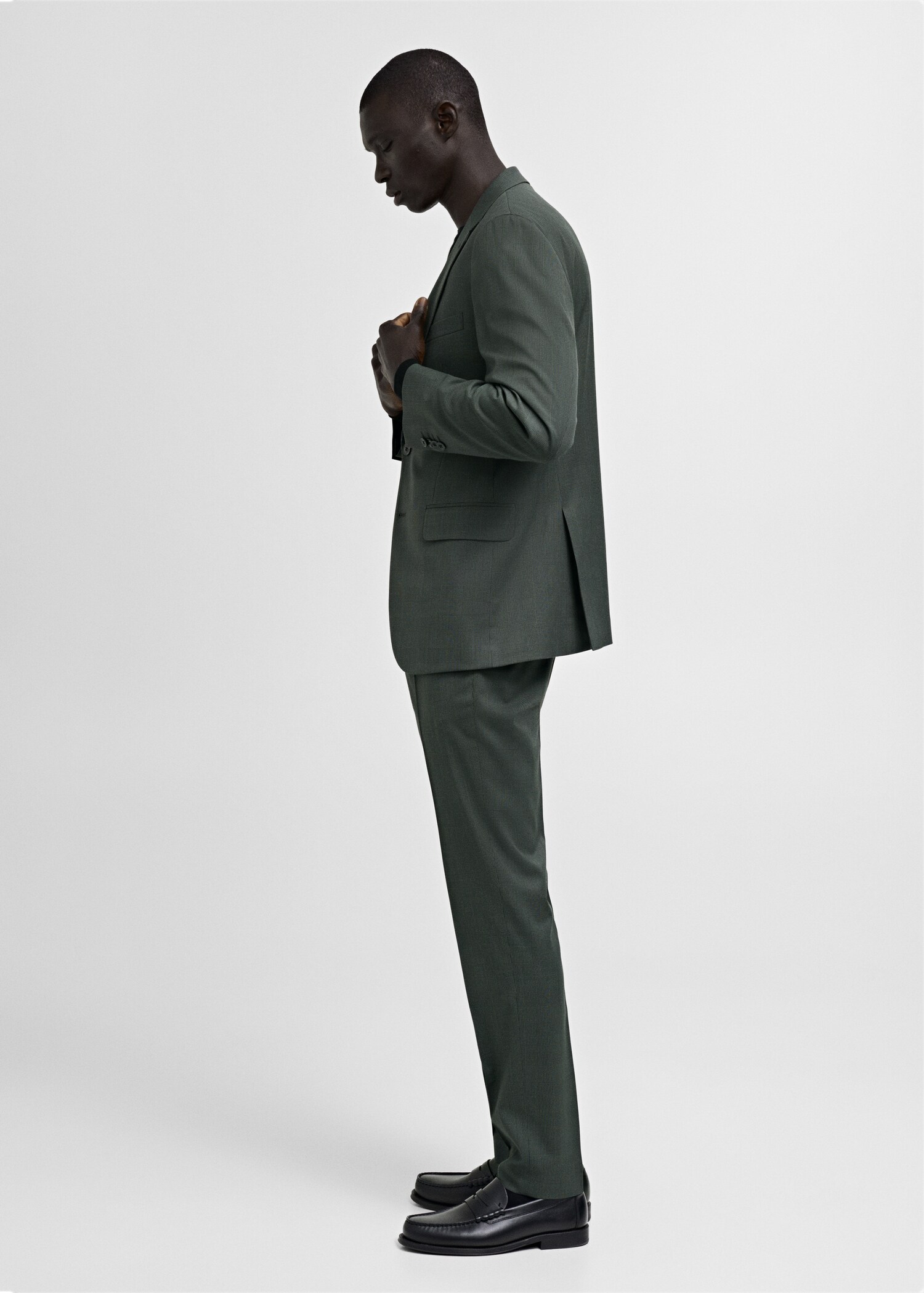 Pantalón traje Milán cuadro Gales - Detalle del artículo 2