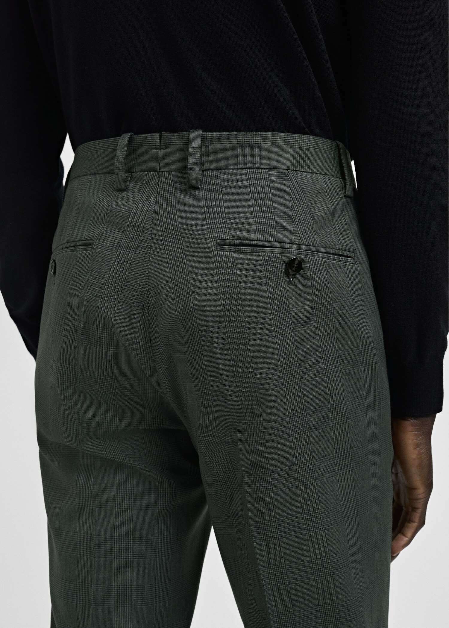 Pantalón traje Milán cuadro Gales - Detalle del artículo 6