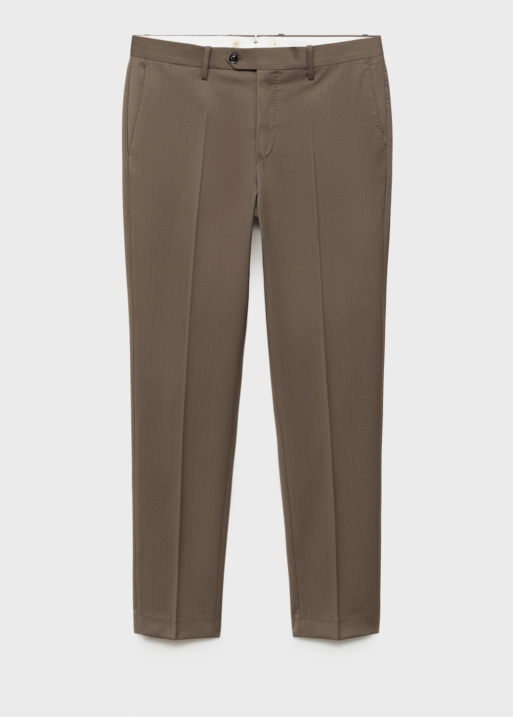 100% virgin wool herringbone suit pants - Men | MANGO USA 100% virgin wool herringbone suit pants - Men | MANGO USA