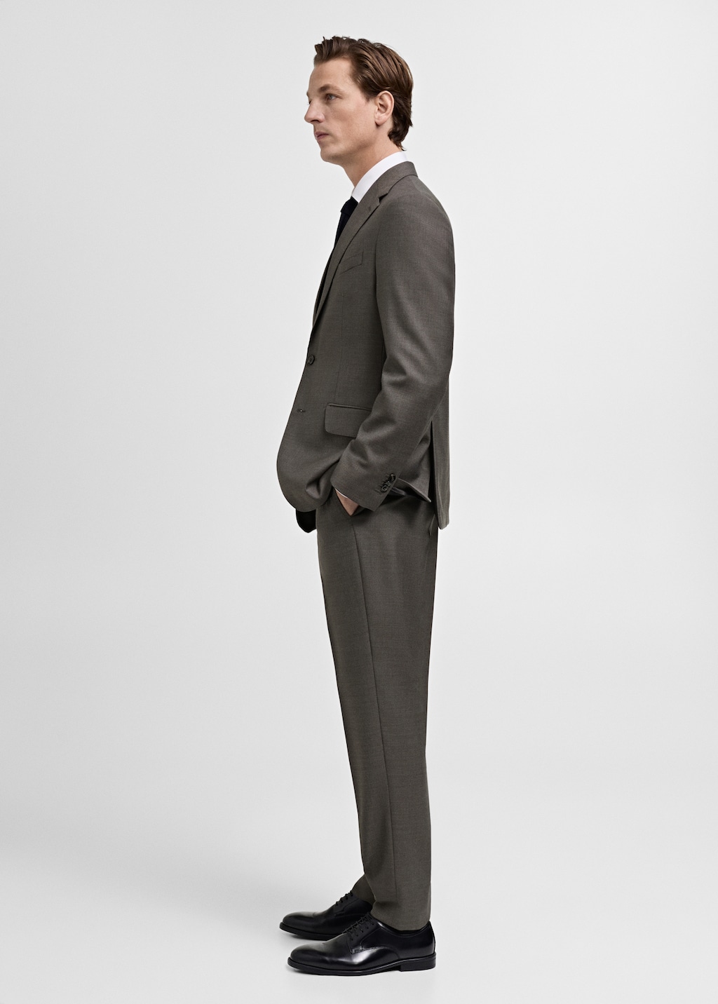 Venice 100% virgin wool suit pants - Men | MANGO USA