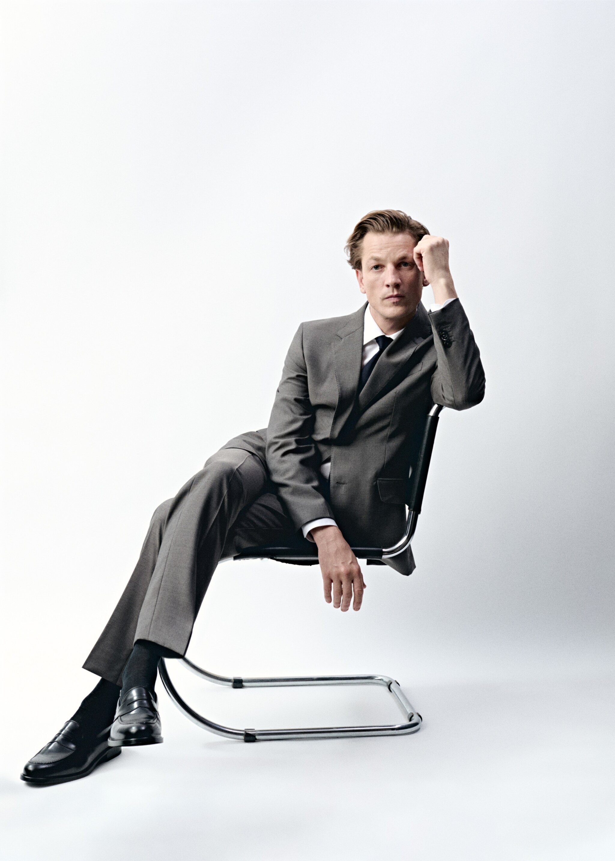 Venice 100% virgin wool suit trousers - Details of the article 5