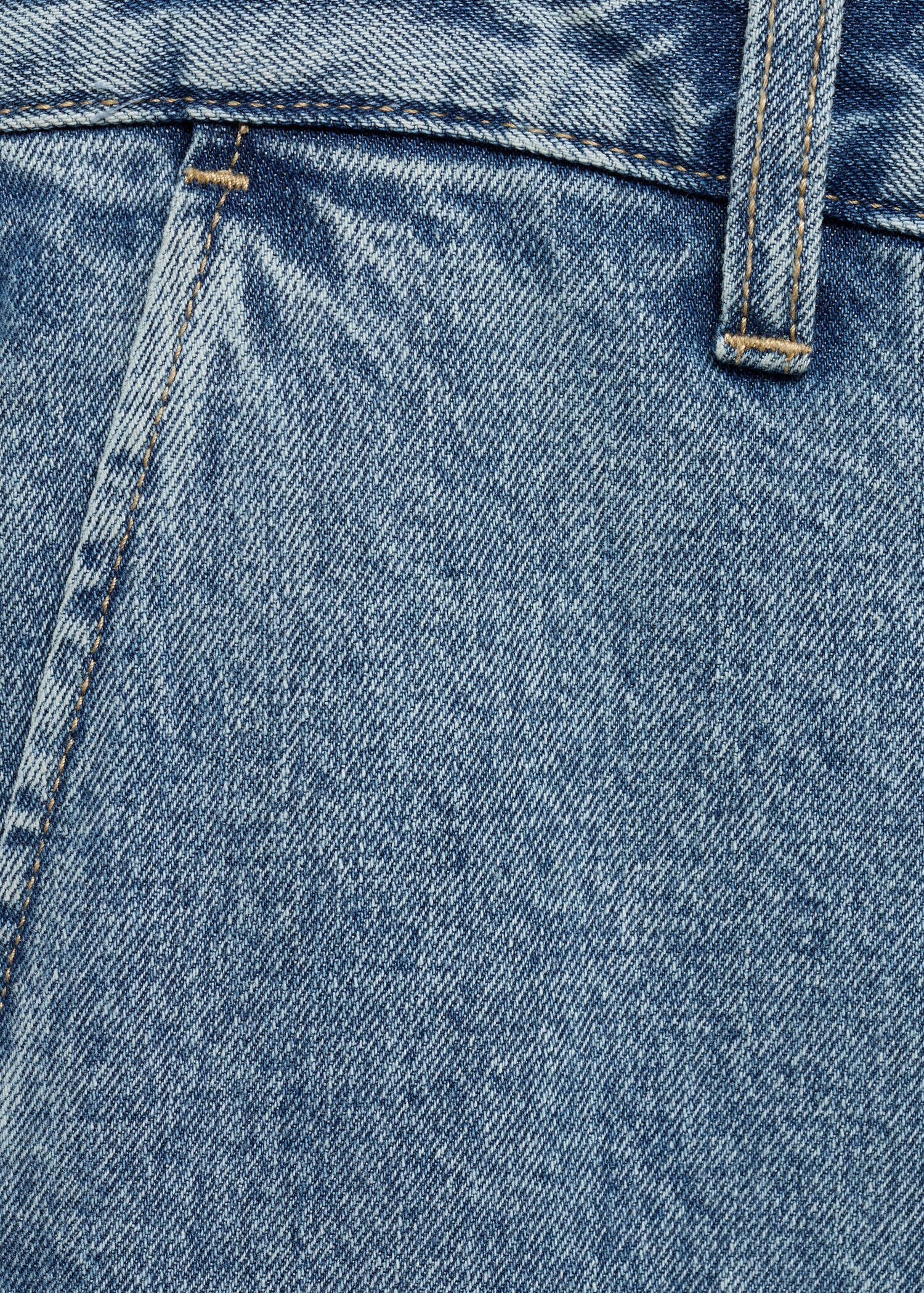 Blugi straight fit cu aspect uzat - Detaliu al articolului 8