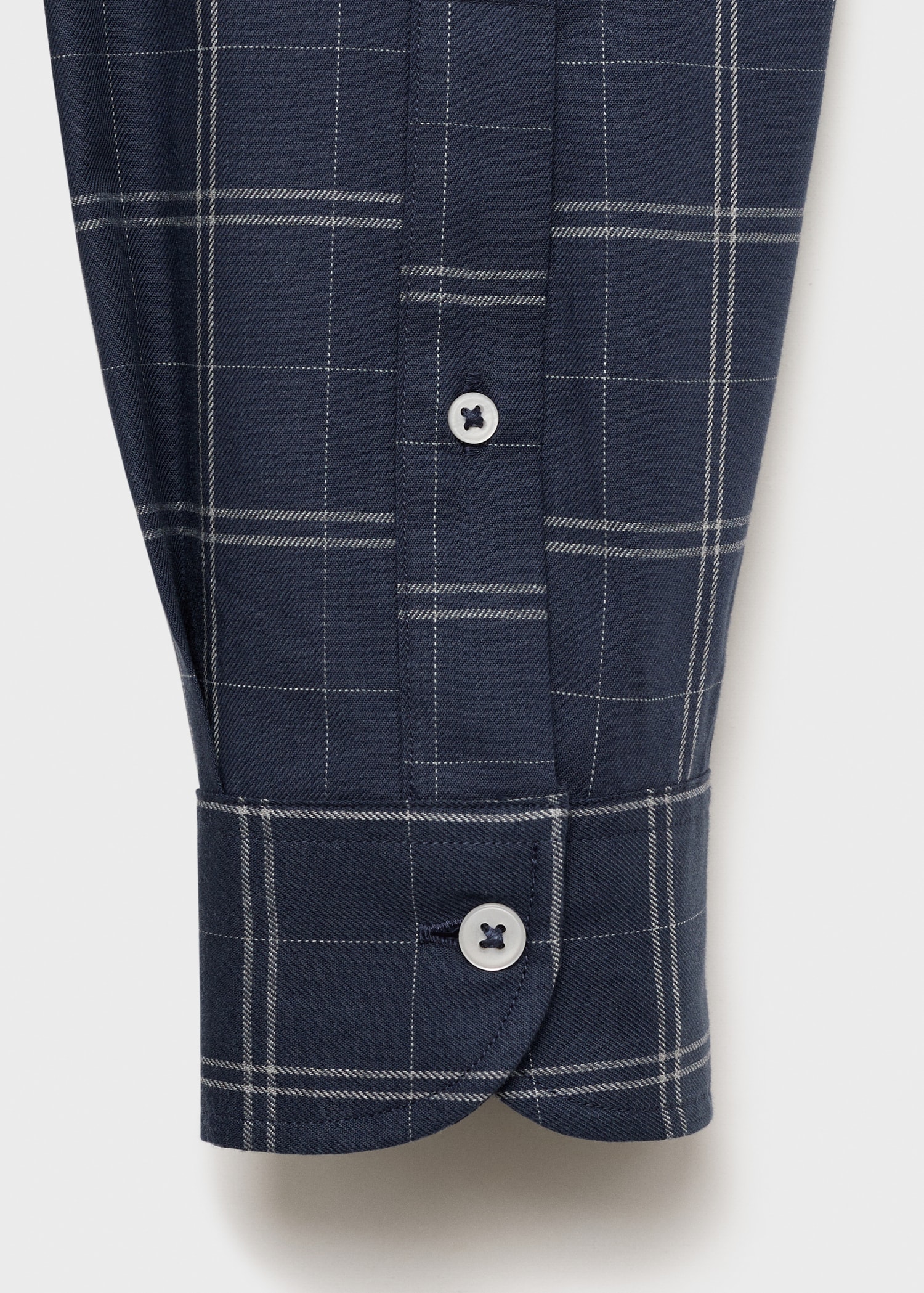 Camisa regular fit algodón cuadros - Detalle del artículo 0