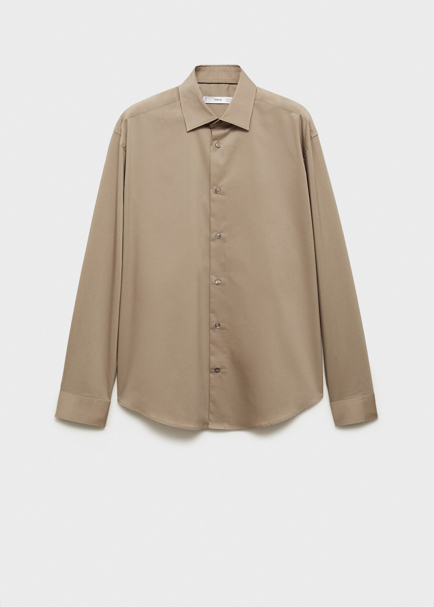 Chemise regular-fit coton stretch - Article sans modèle