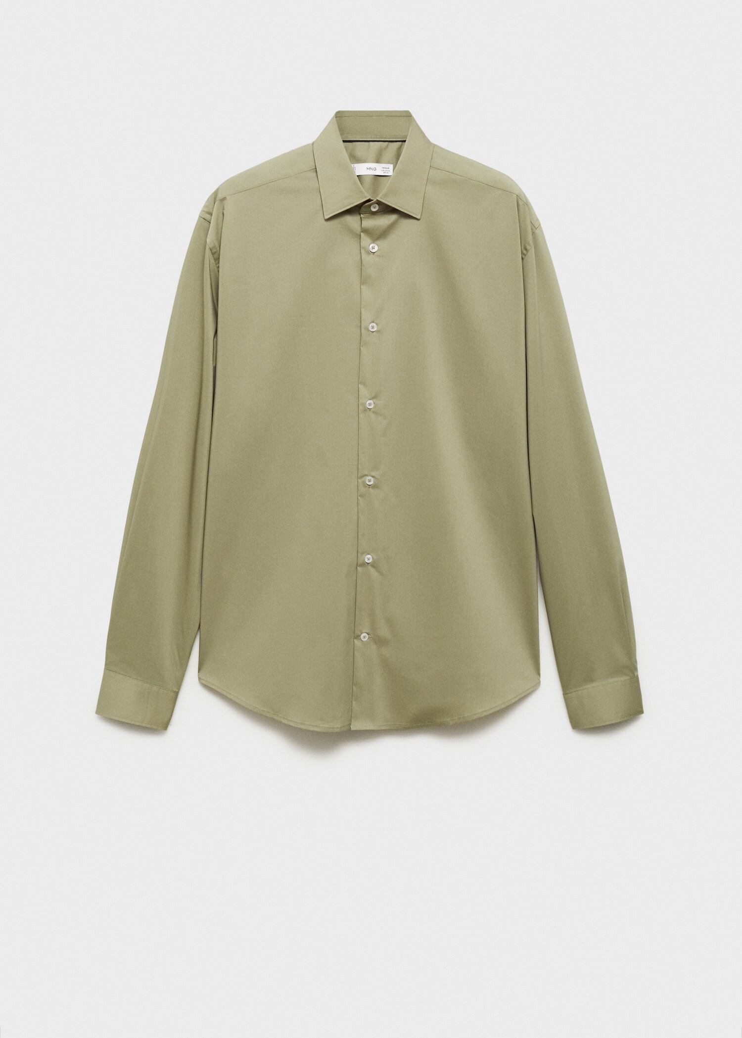 Chemise regular-fit coton stretch - Article sans modèle