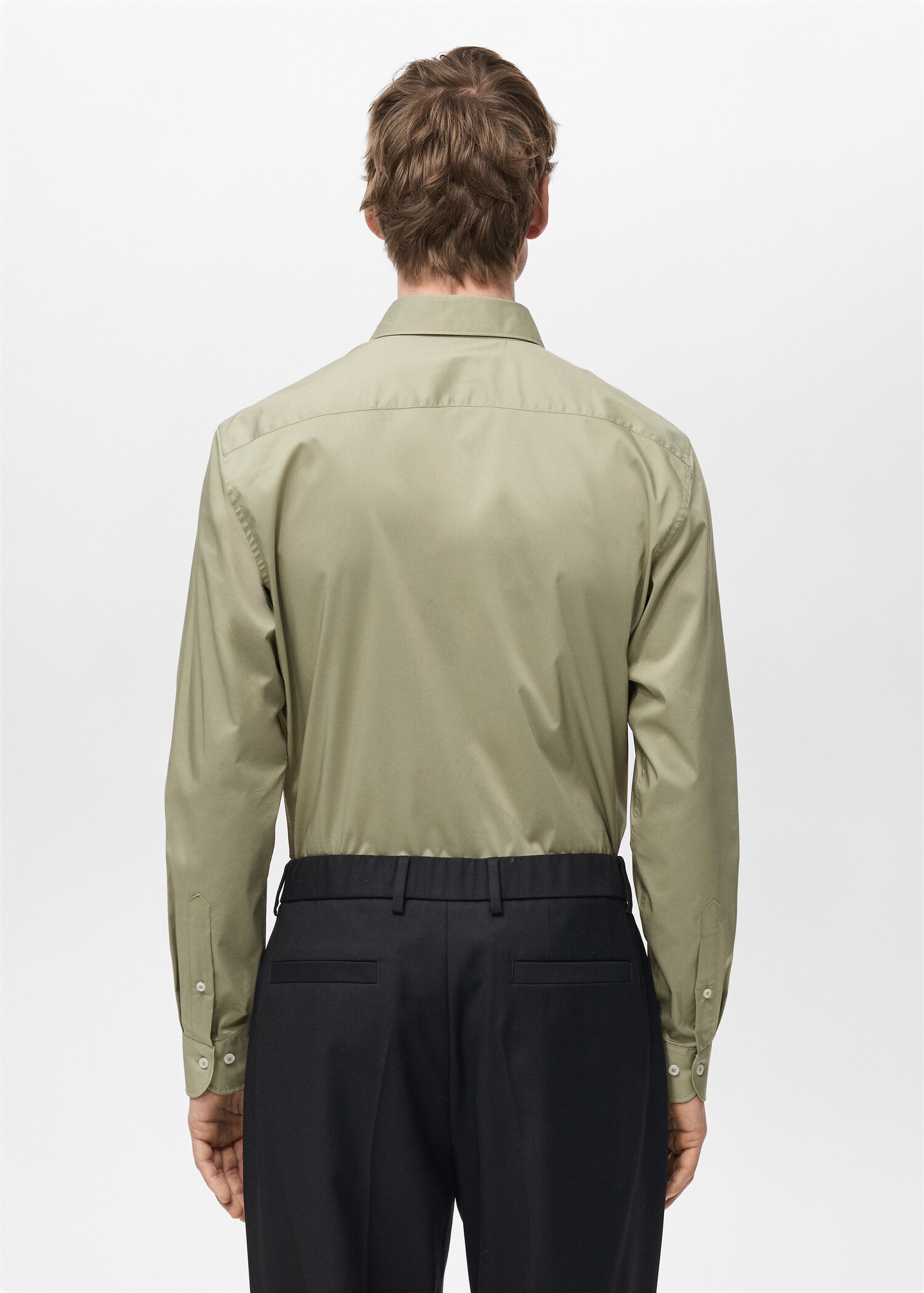 Chemise regular-fit coton stretch - Verso de l’article