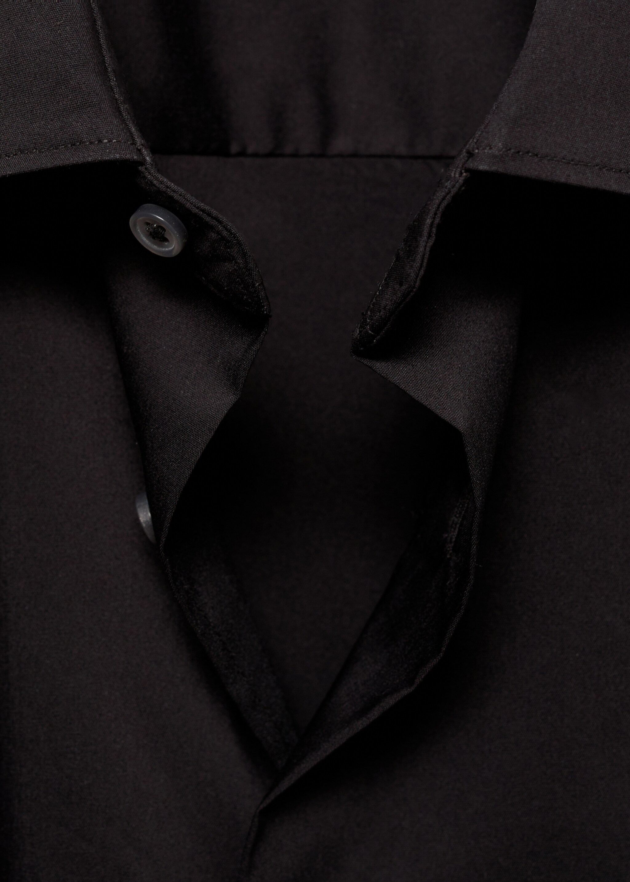 Regular-fit stretch cotton shirt - Details of the article 8