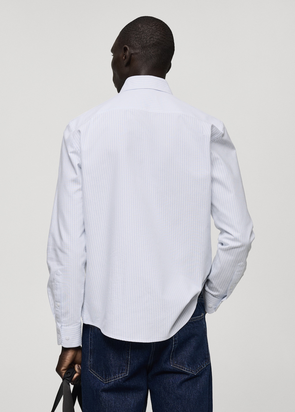 100% cotton kodak striped shirt - Men | MANGO USA