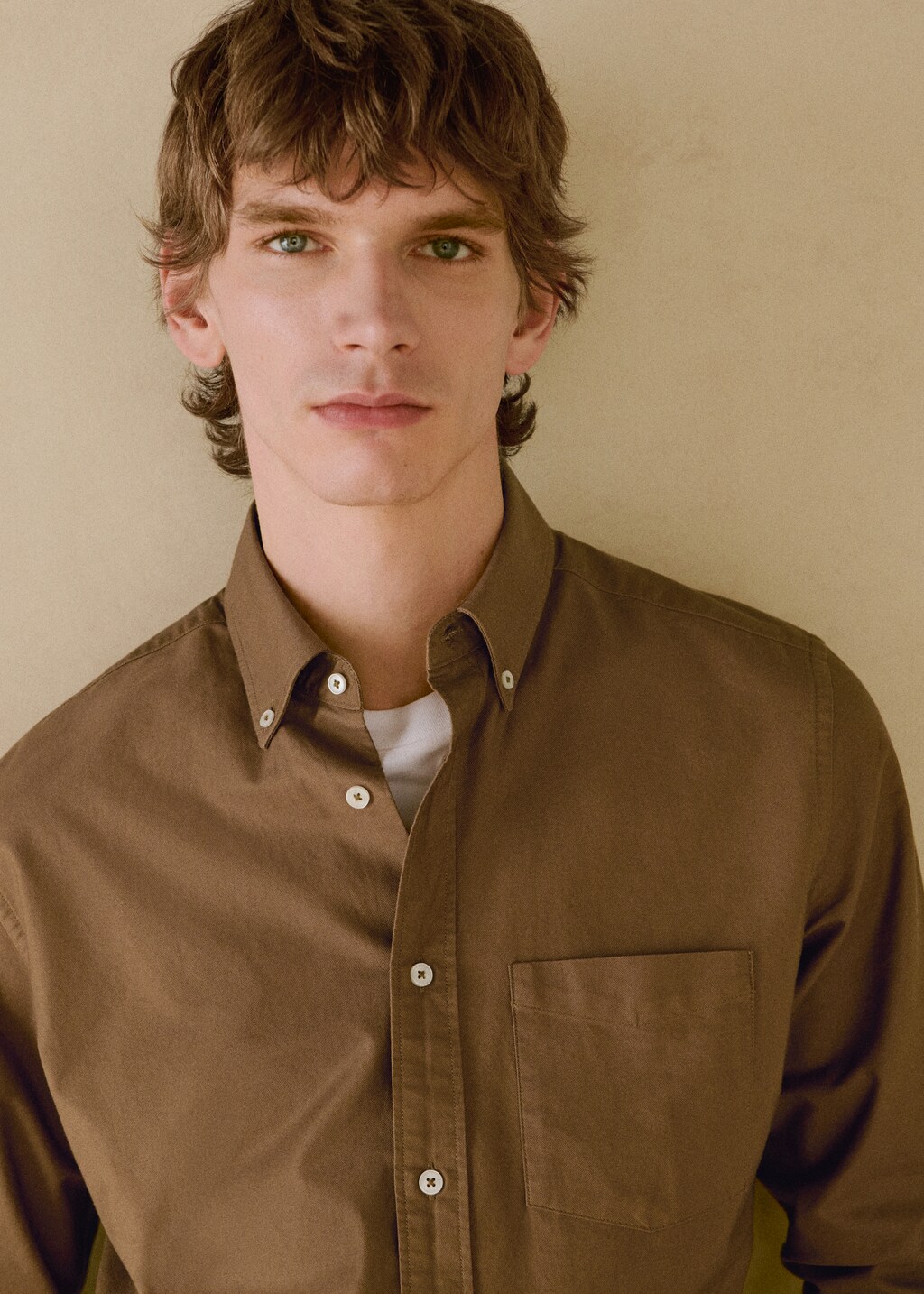 100% cotton Oxford shirt