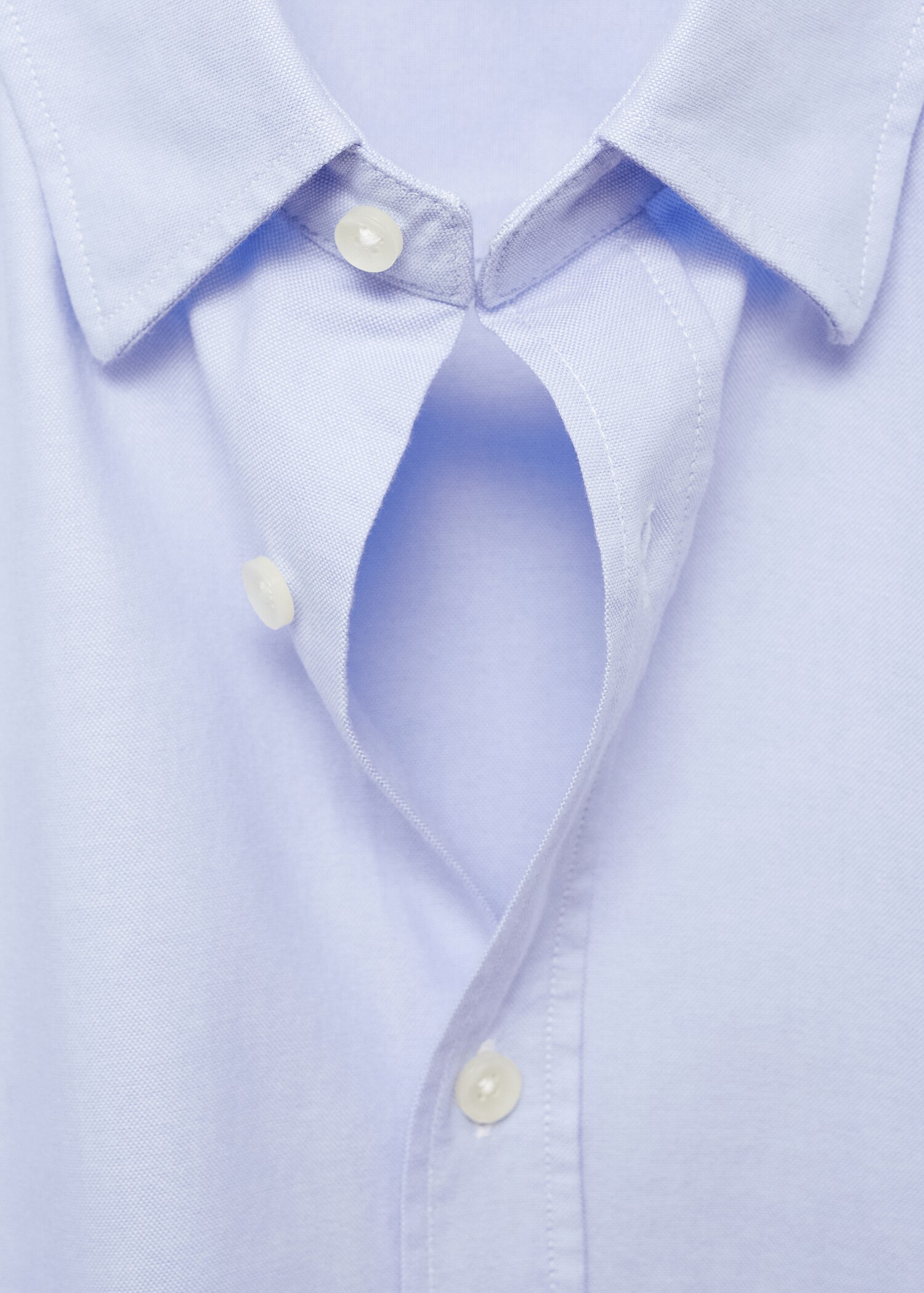 Regular fit Oxford cotton shirt - Details of the article 8