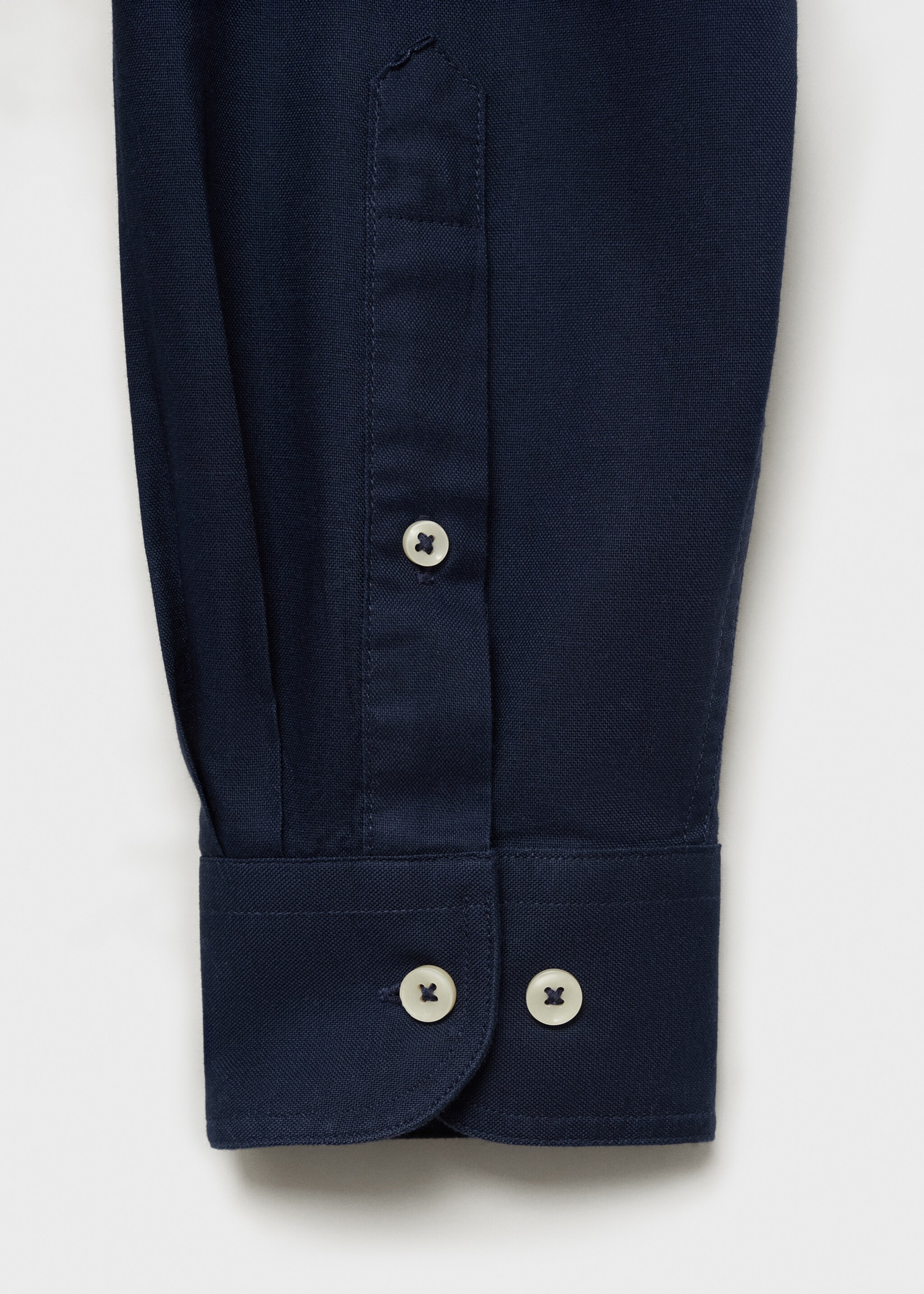 100% cotton Oxford shirt - Details of the article 0