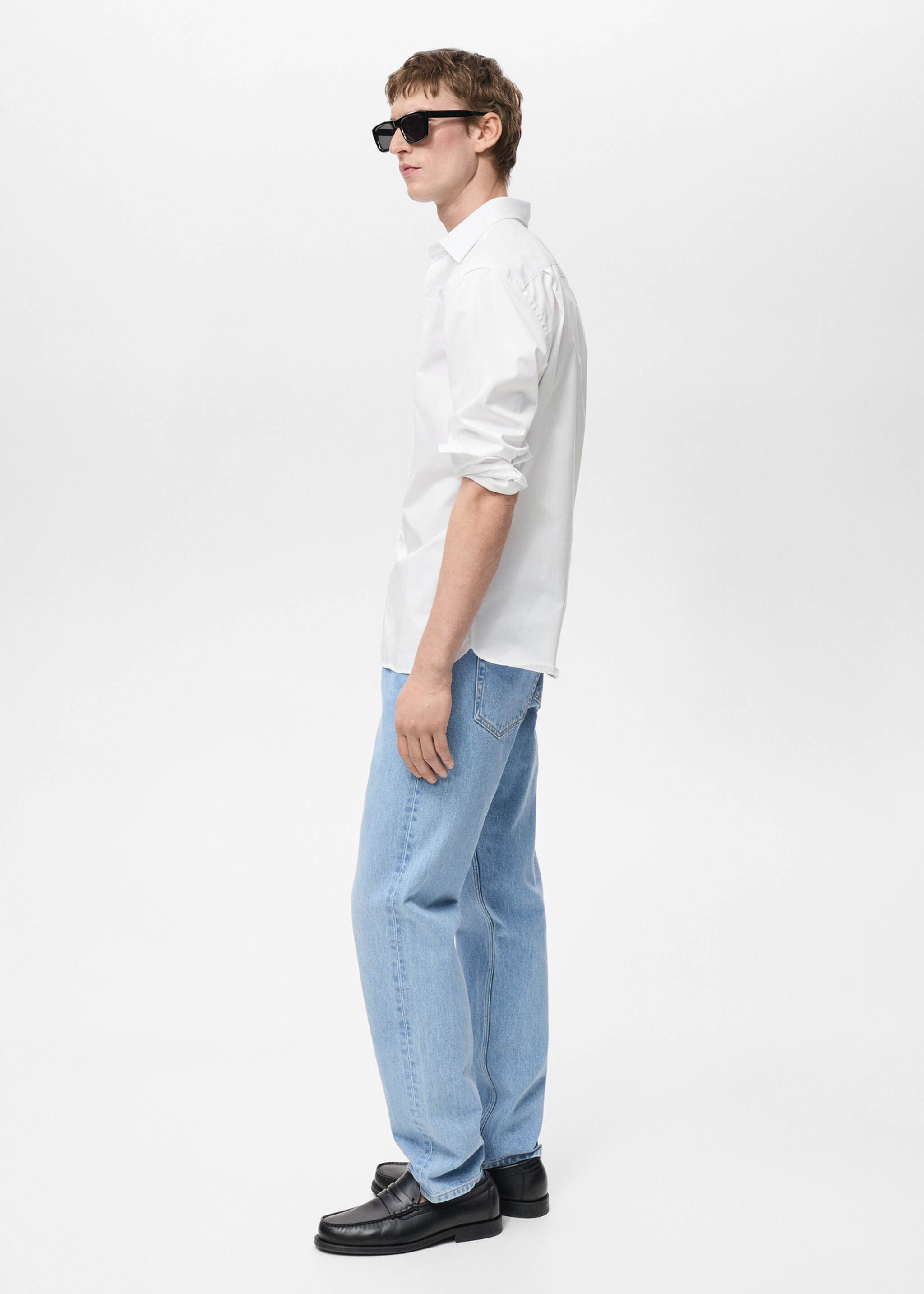 100% cotton regular fit shirt - Details of the article 2