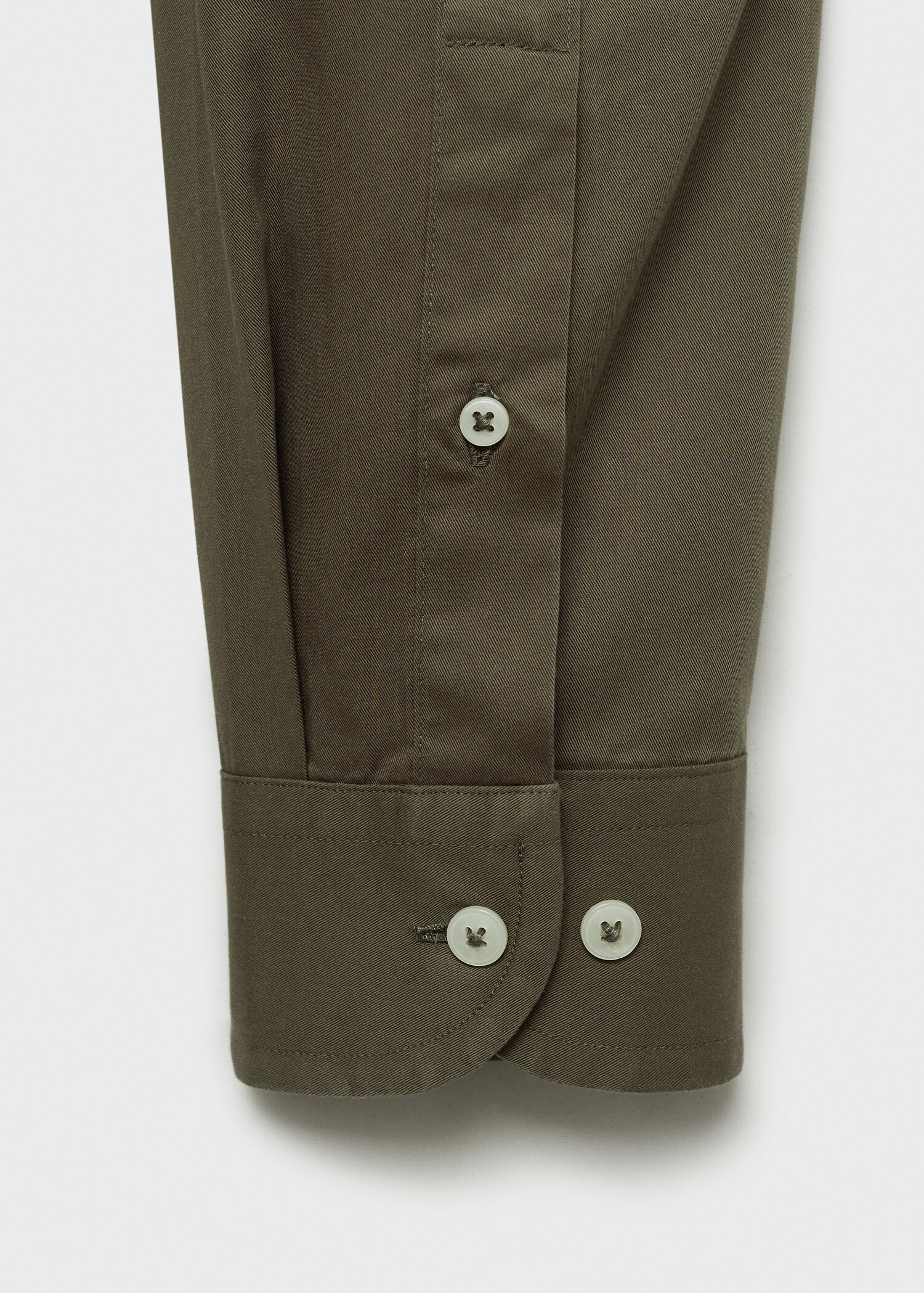 100% cotton regular fit shirt - Details of the article 0