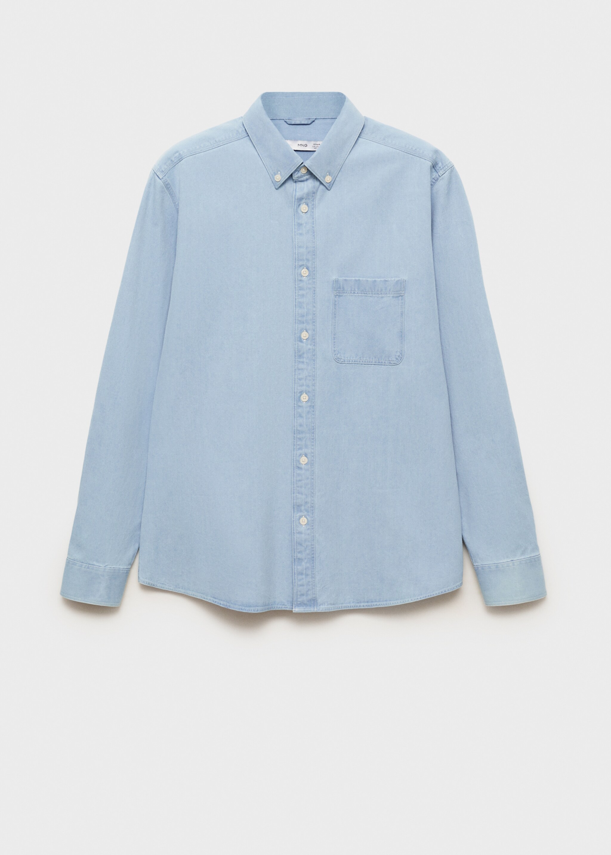 Chemise en jean 100 % coton - Article sans modèle