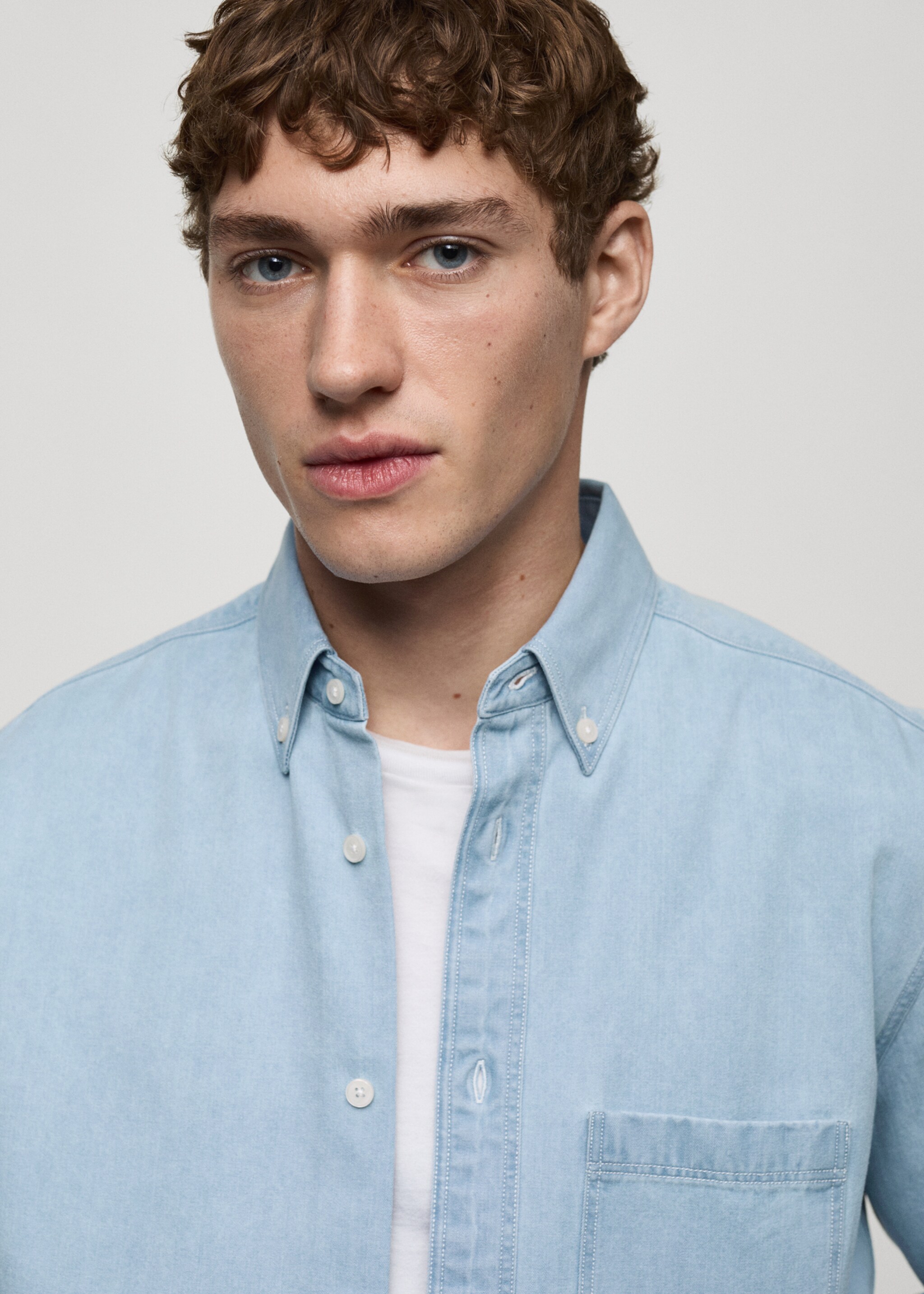 Chemise en jean 100 % coton - Détail de l'article 1