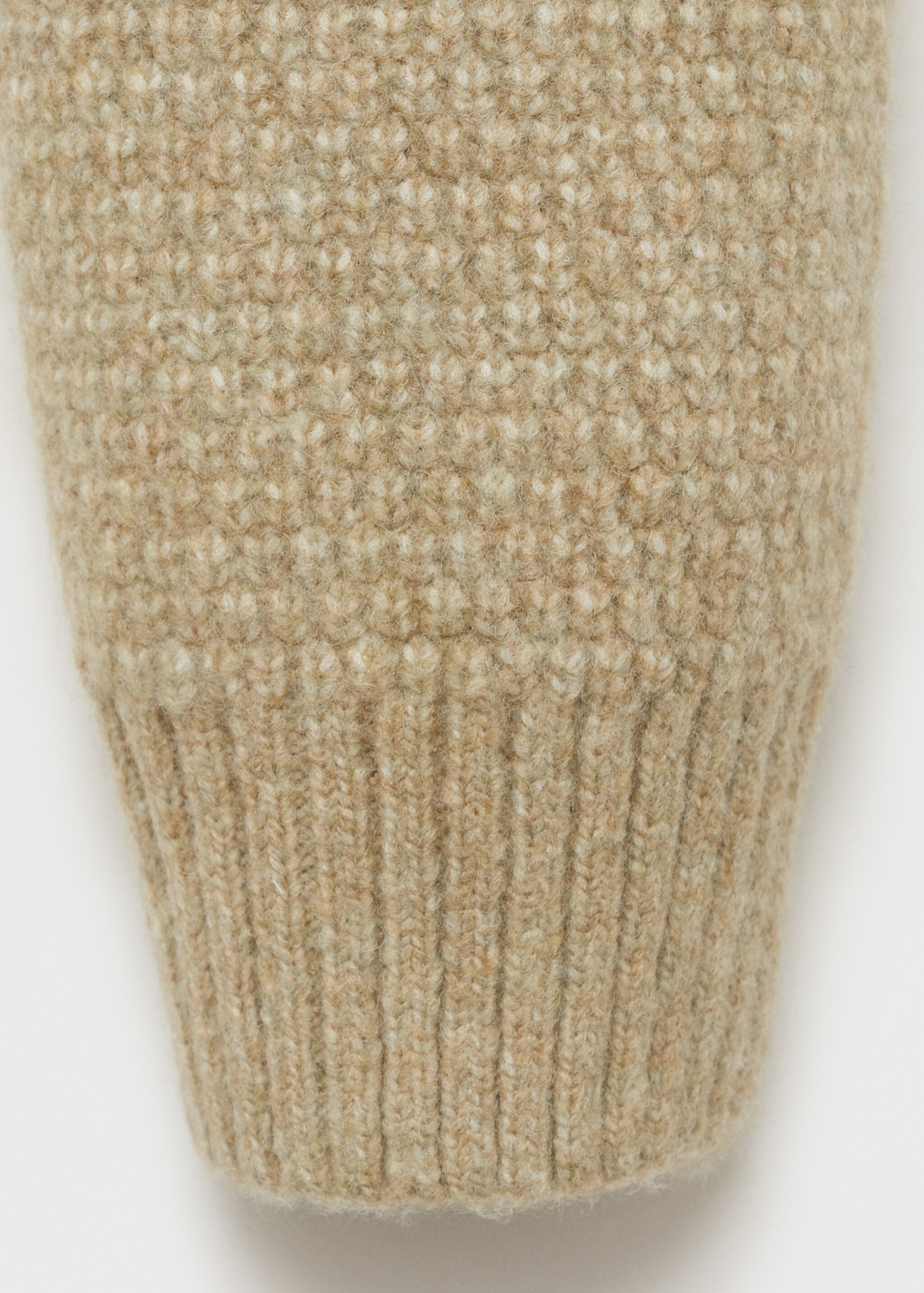 Structured knitted sweater - Details of the article 0