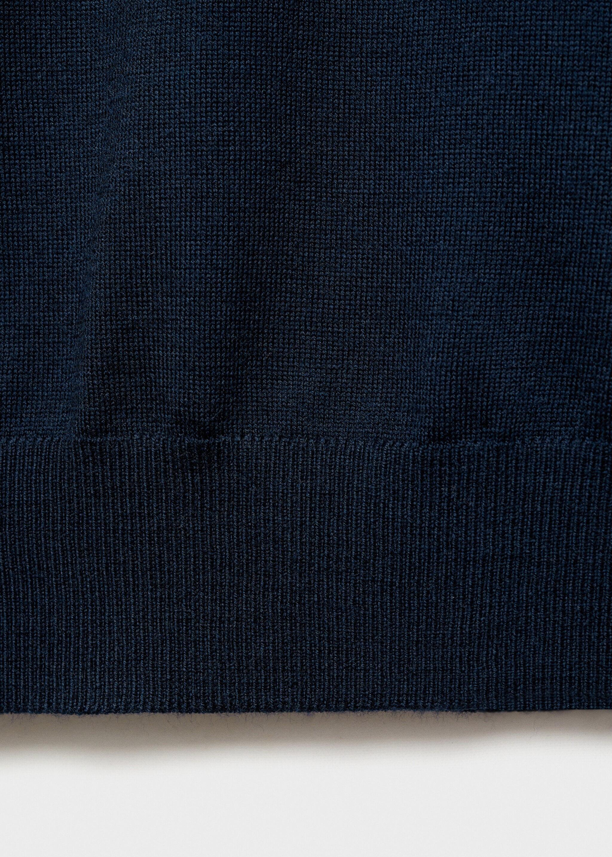 100% merino wool polo sweater - Details of the article 0